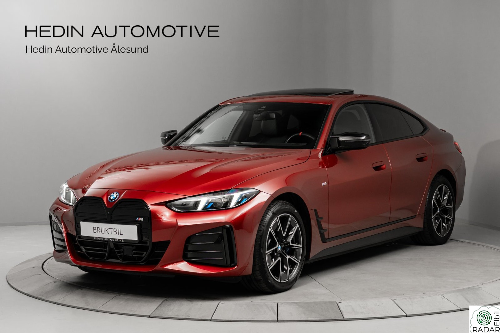 BMW i4 M60 xDrive Fully Charged Premium Edition Fire Red