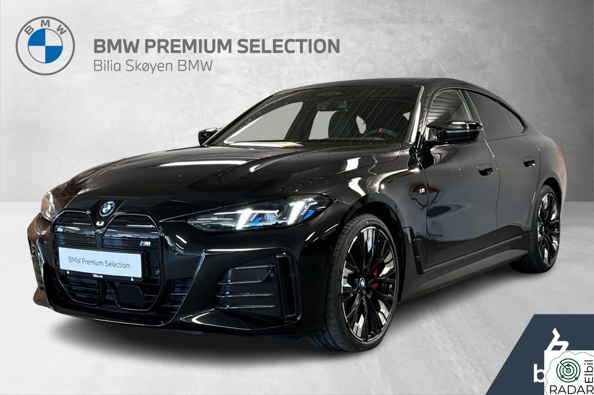 BMW i4 M60 xDrive M60 Supercharged Soltak, H/K, Skinn, HUD, Adp-cruise