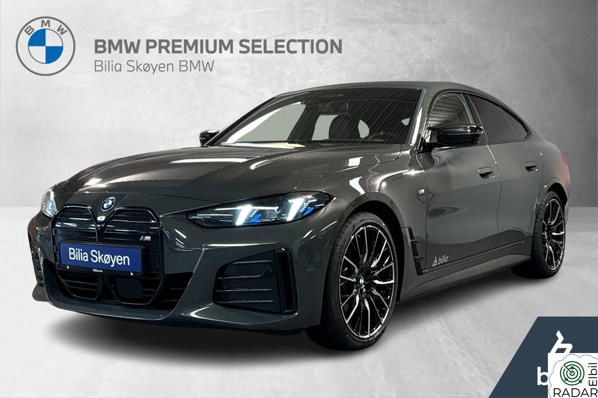 BMW i4 M60 xDrive M60 Supercharged Soltak, H/K, M-seter, 868M