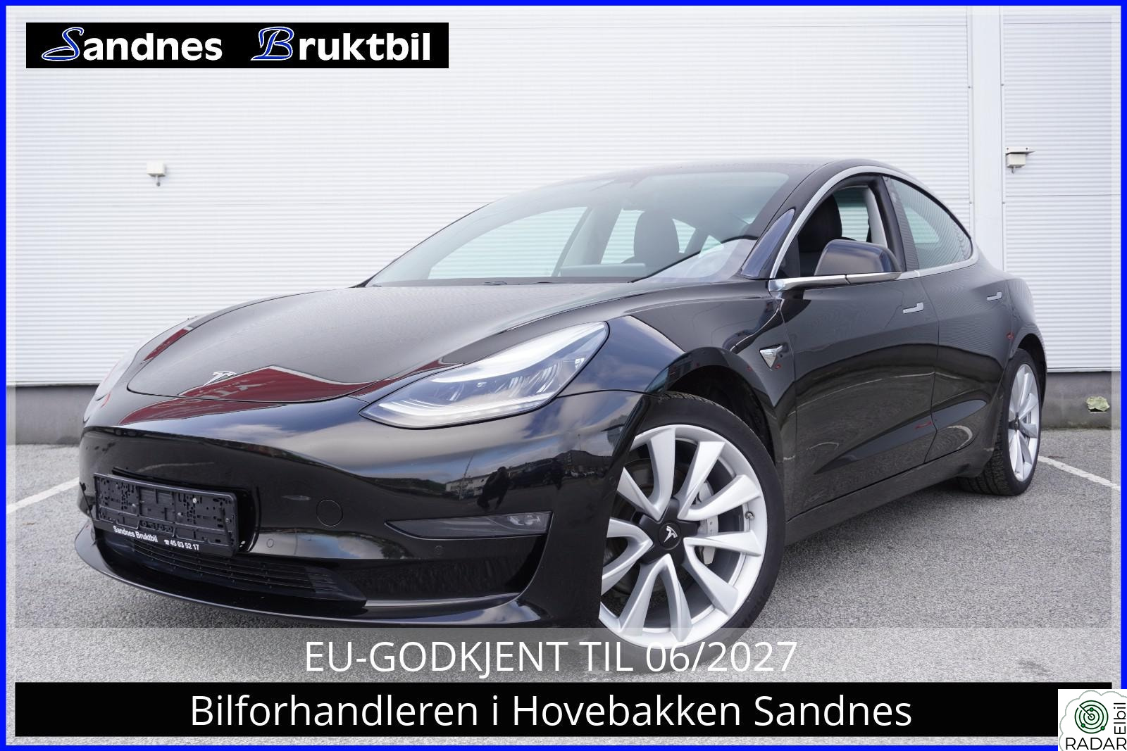 TESLA Model 3 SR,SKINN,KROK,PANO,ACC,KAMERA,NAVI,TLF,DAB+,LED,19"FELG