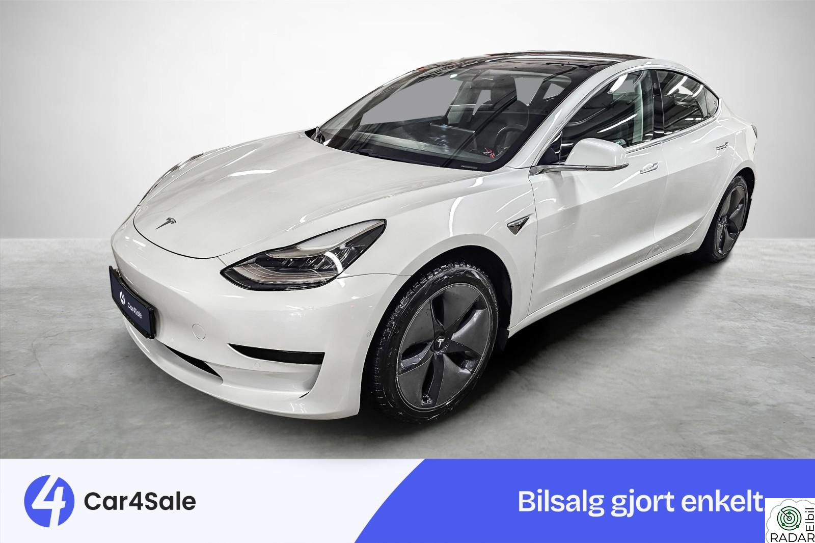 TESLA Model 3 Standard Range 415km / 1 eier / Autopilot / Skinn / S+V
