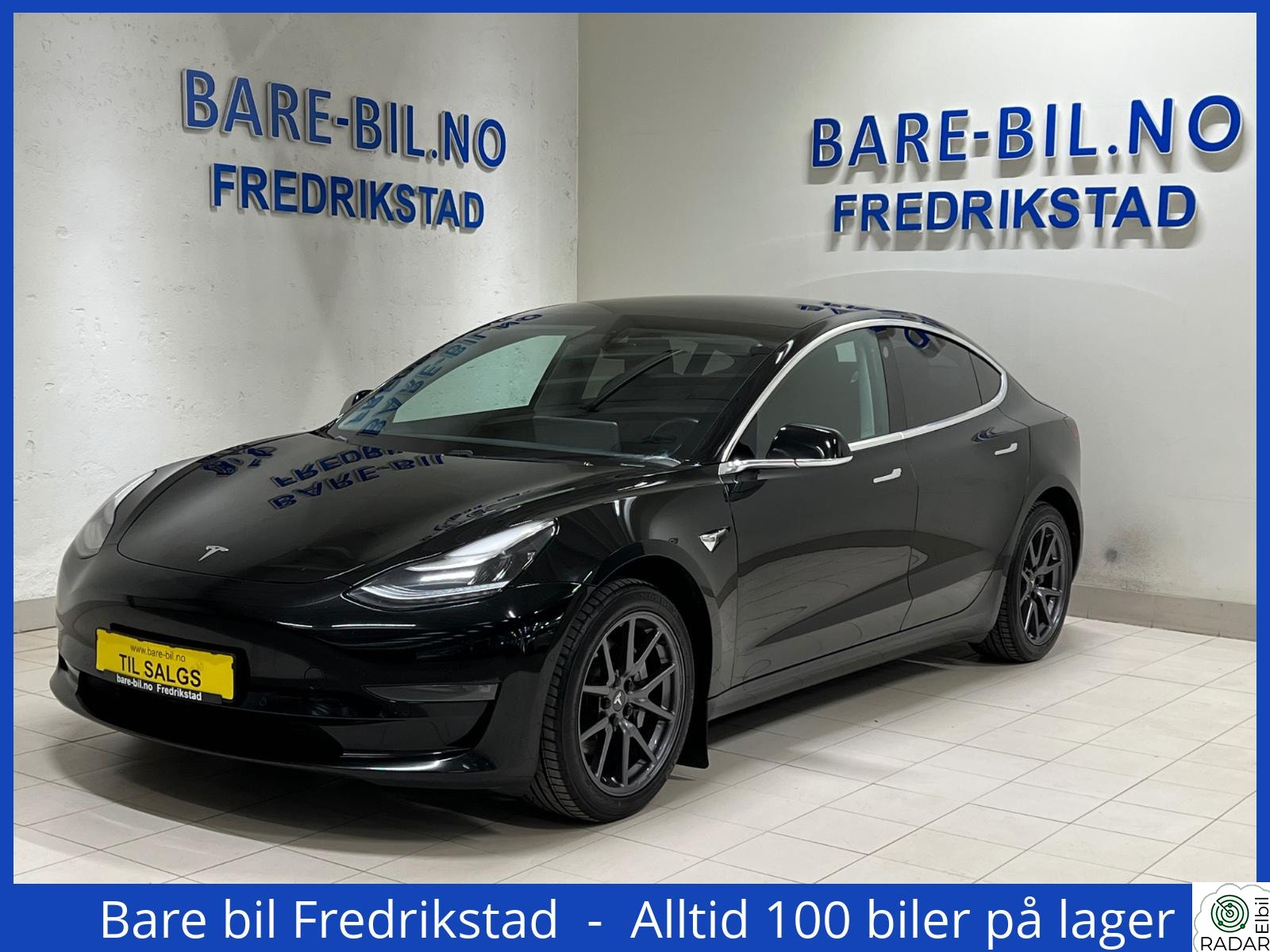 TESLA Model 3 LR RWD Aut/Panorama/Skinn/FSD/Memory/Premium/Kamera/Dab