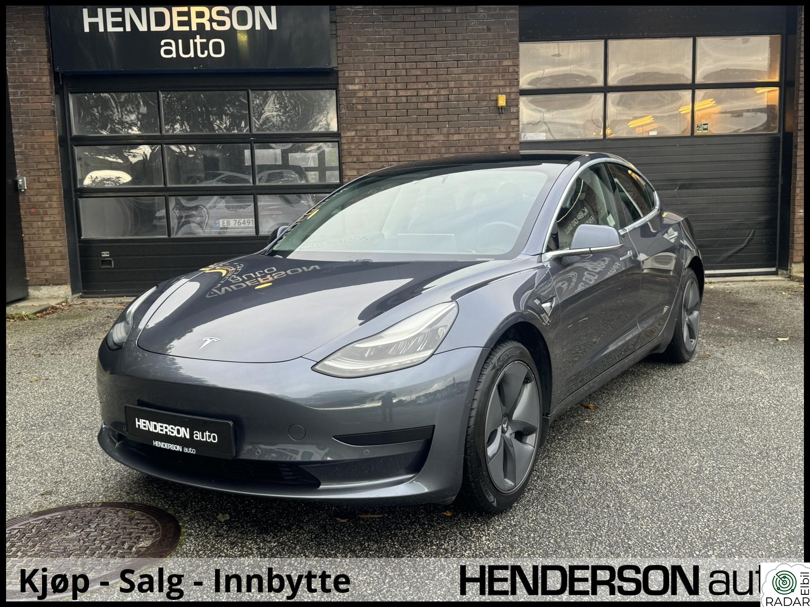 TESLA Model 3 Standard Range Plus RWD Panorama/Krok/Skinn/Cruise+++