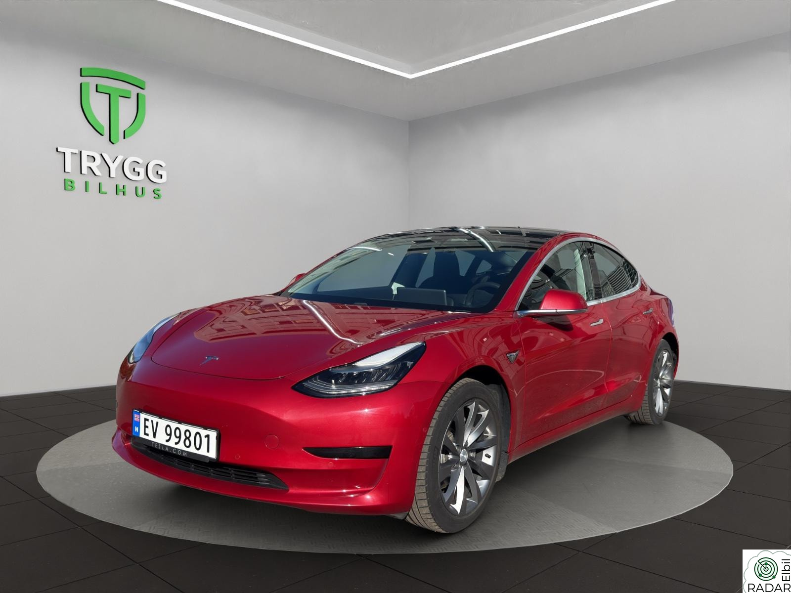 TESLA Model 3 SR Plus / Premium / 1-Eier / Lav-km / Garanti