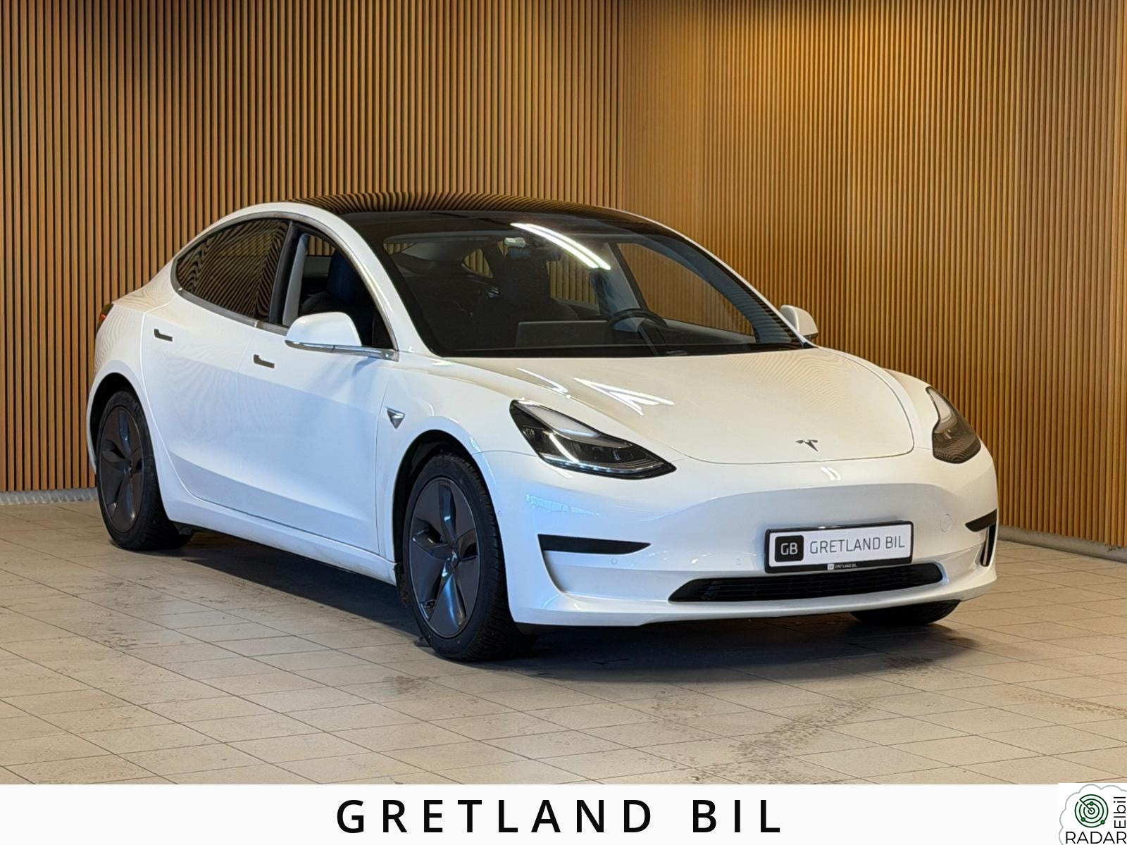 TESLA Model 3 STANDARD RANGE 409WLTP / SKINN / NAVI / KAMERA / NORSK!