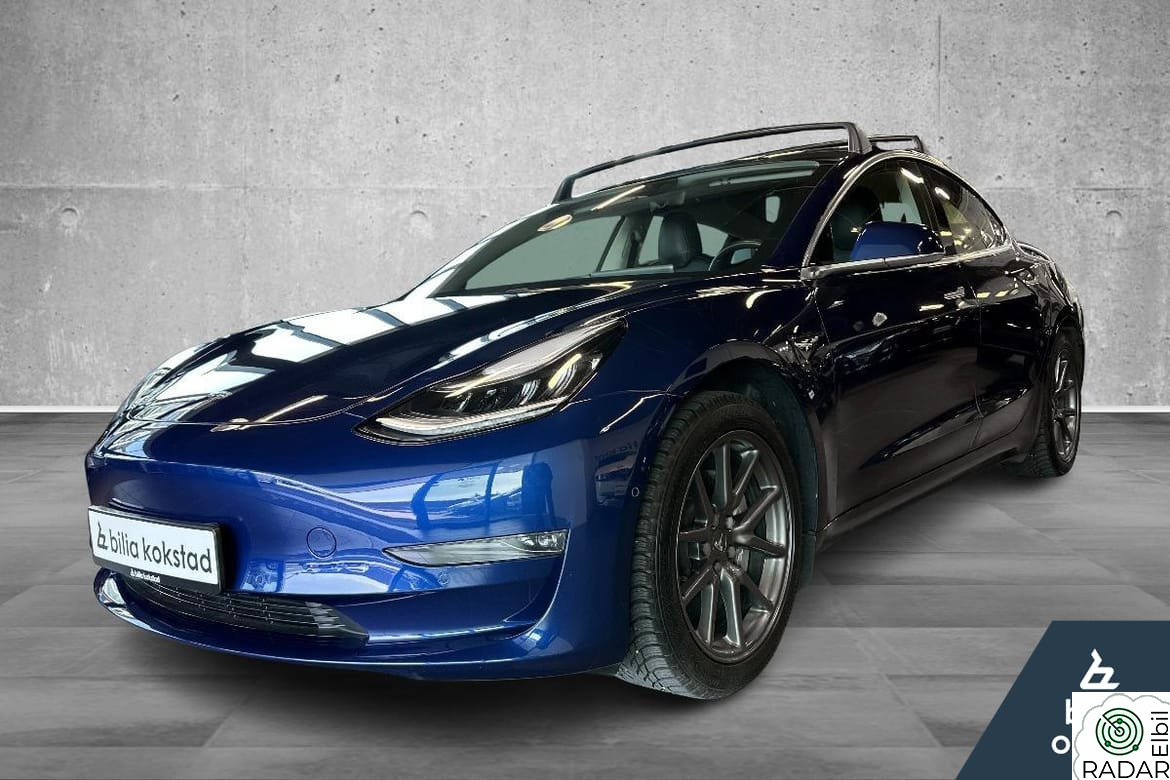 TESLA Model 3 Autopilot/LED/Pano/Lastebøyler/Kamera/Skinn/