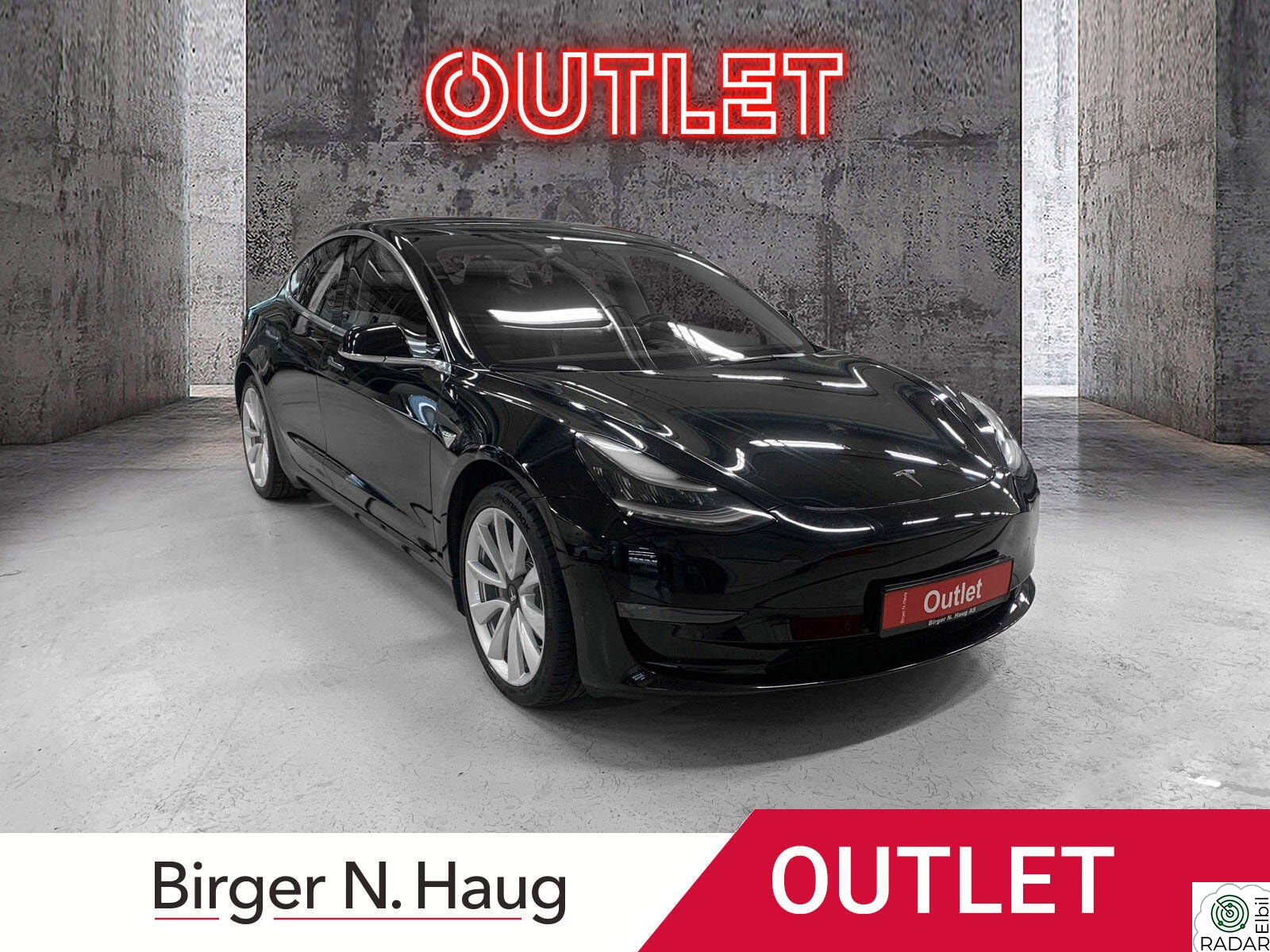 TESLA Model 3 Standard Range RWD |Outlet|NORSK BIL|S+V|
