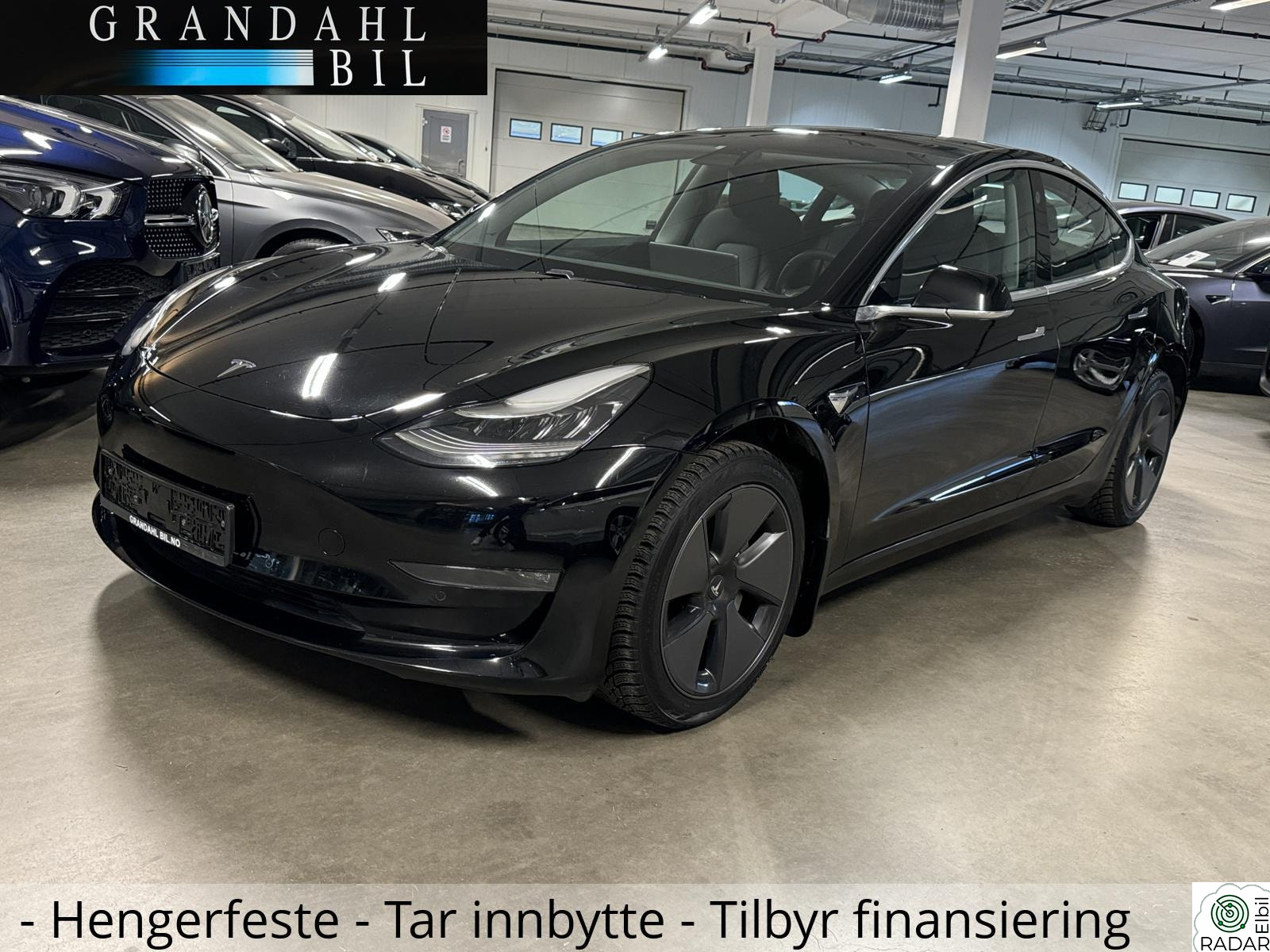 TESLA Model 3 SR - Skinn - Hengerfeste - Tar innbytte