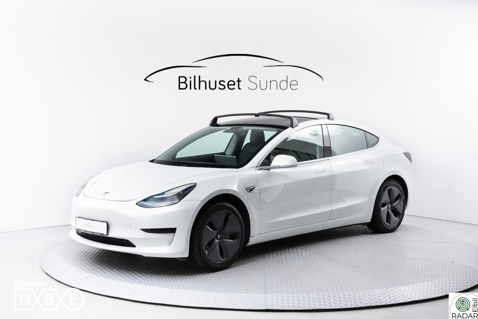 TESLA Model 3 SR+ 325hk RWD Hengerfeste,Panorama,Skinn,ACC,Kamera++