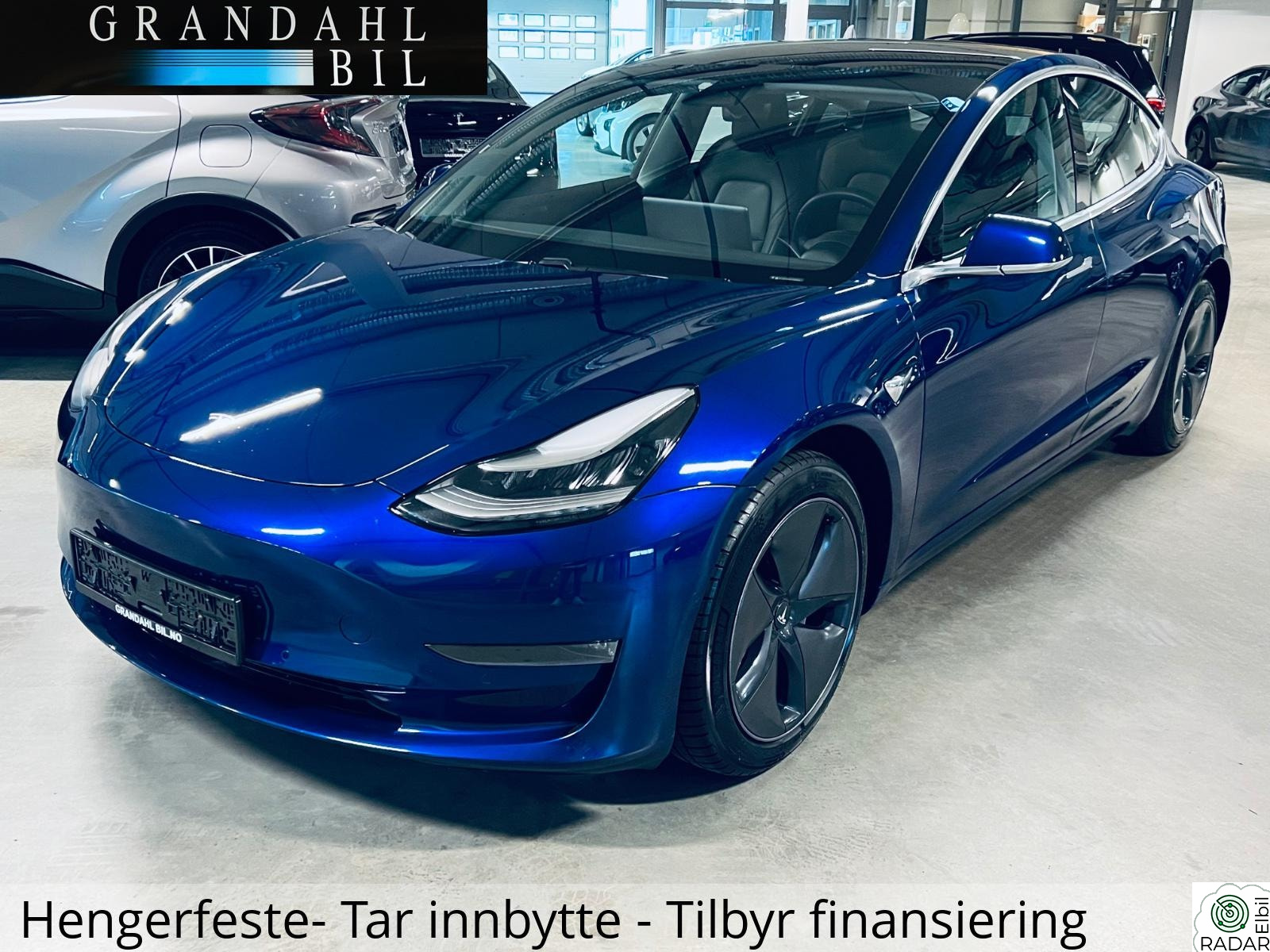 TESLA Model 3 LONG RANGE - WLTP 600 KM - Hengerfeste ++