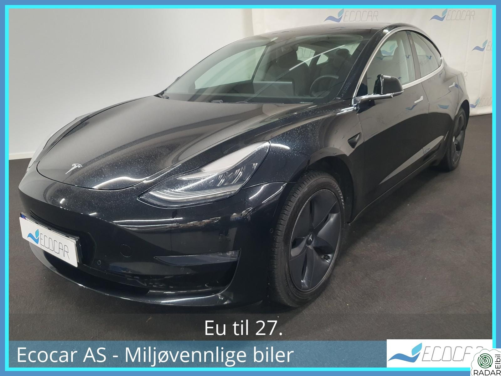 TESLA Model 3 SR/306HK/Panorama/Skinn/Krok/ACC/