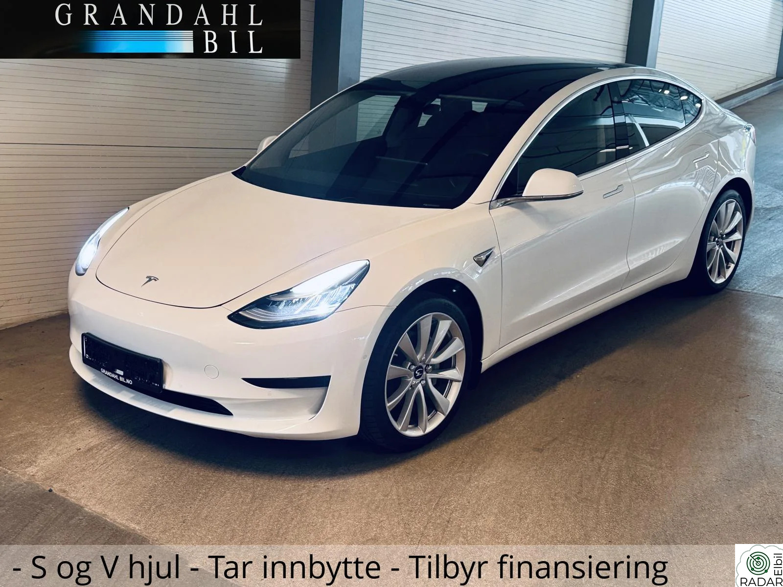 TESLA Model 3 SR+ - Skinn - Autopilot - Tar innbytte