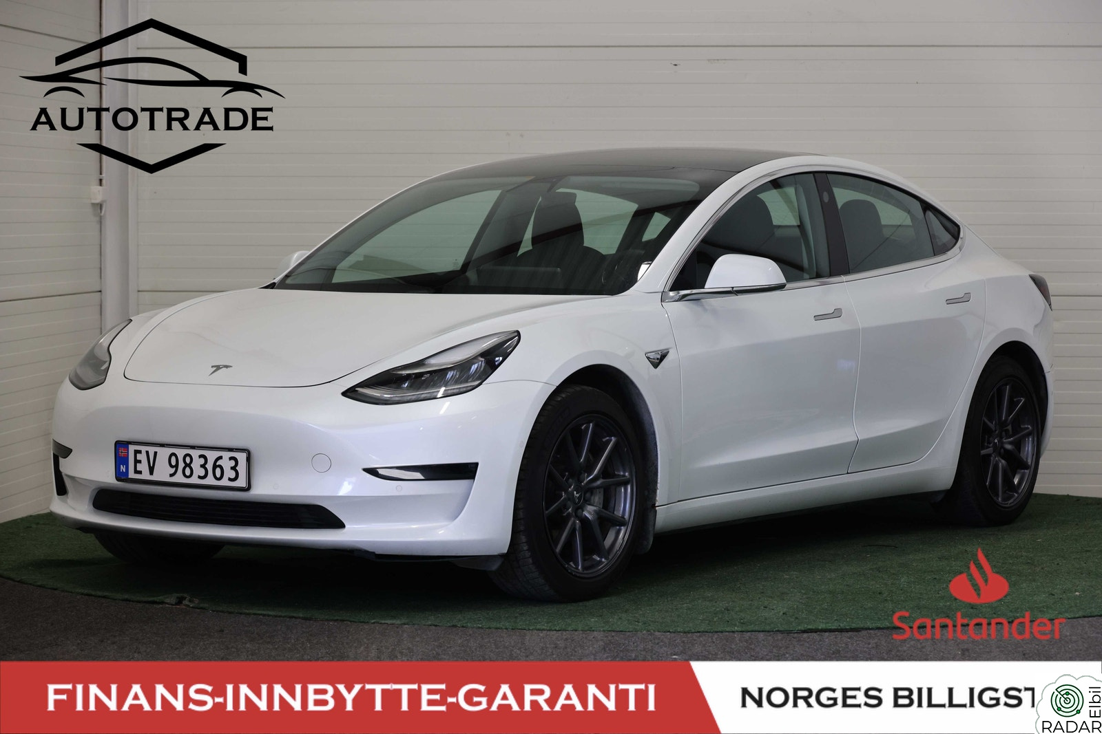 TESLA Model 3 Standard Range Plus RWD | Skinn | Autopilot | SE PRIS