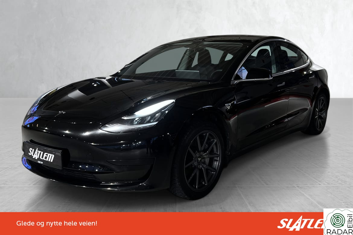 TESLA Model 3 STANDARD RANGE PLUS/AUTOPILOT/SKINN/PREMIUM/8NYE DEKK!