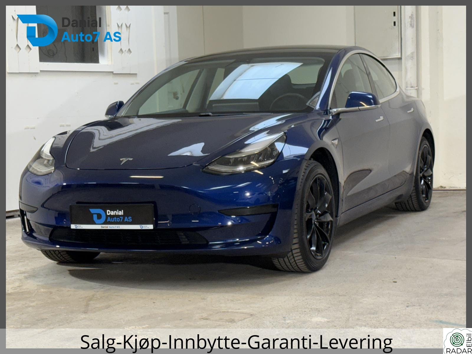 TESLA Model 3 SR Plus/325hk/Panorama/Aut/Skinn/Memory/Kamera/Acc/Navi