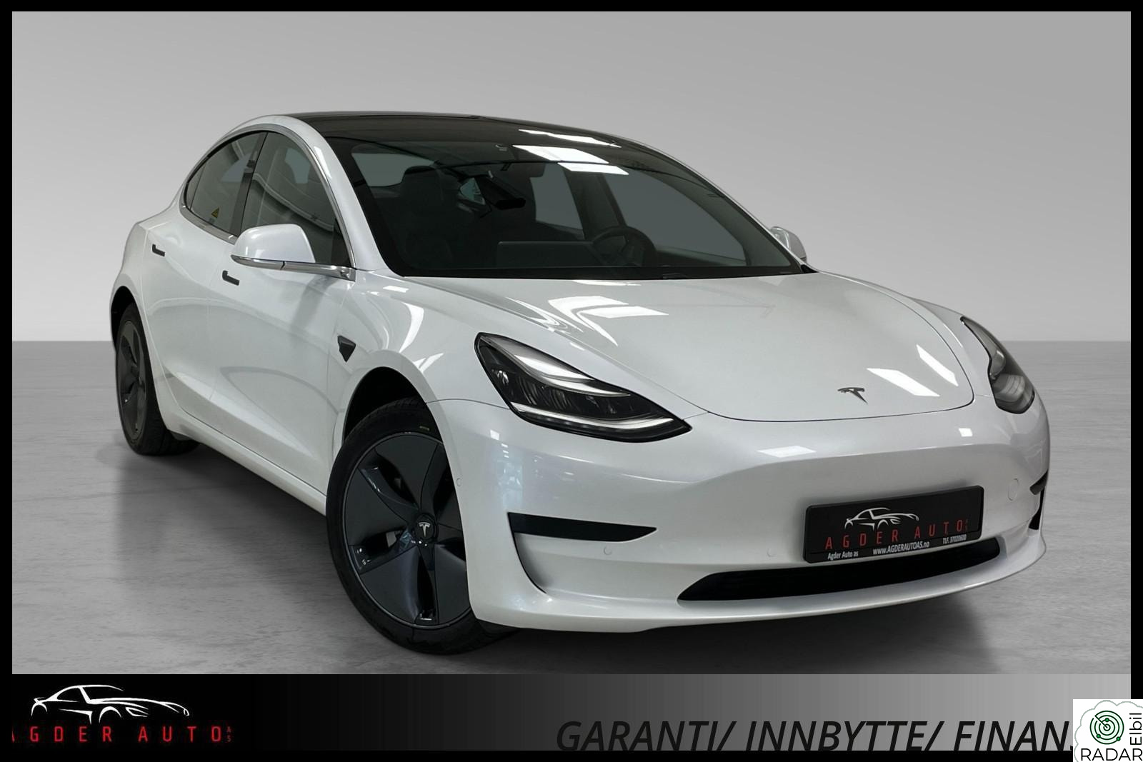 TESLA Model 3 Standard Range/Panorama/Skinn/ACC/DAB/Kamera/Premium