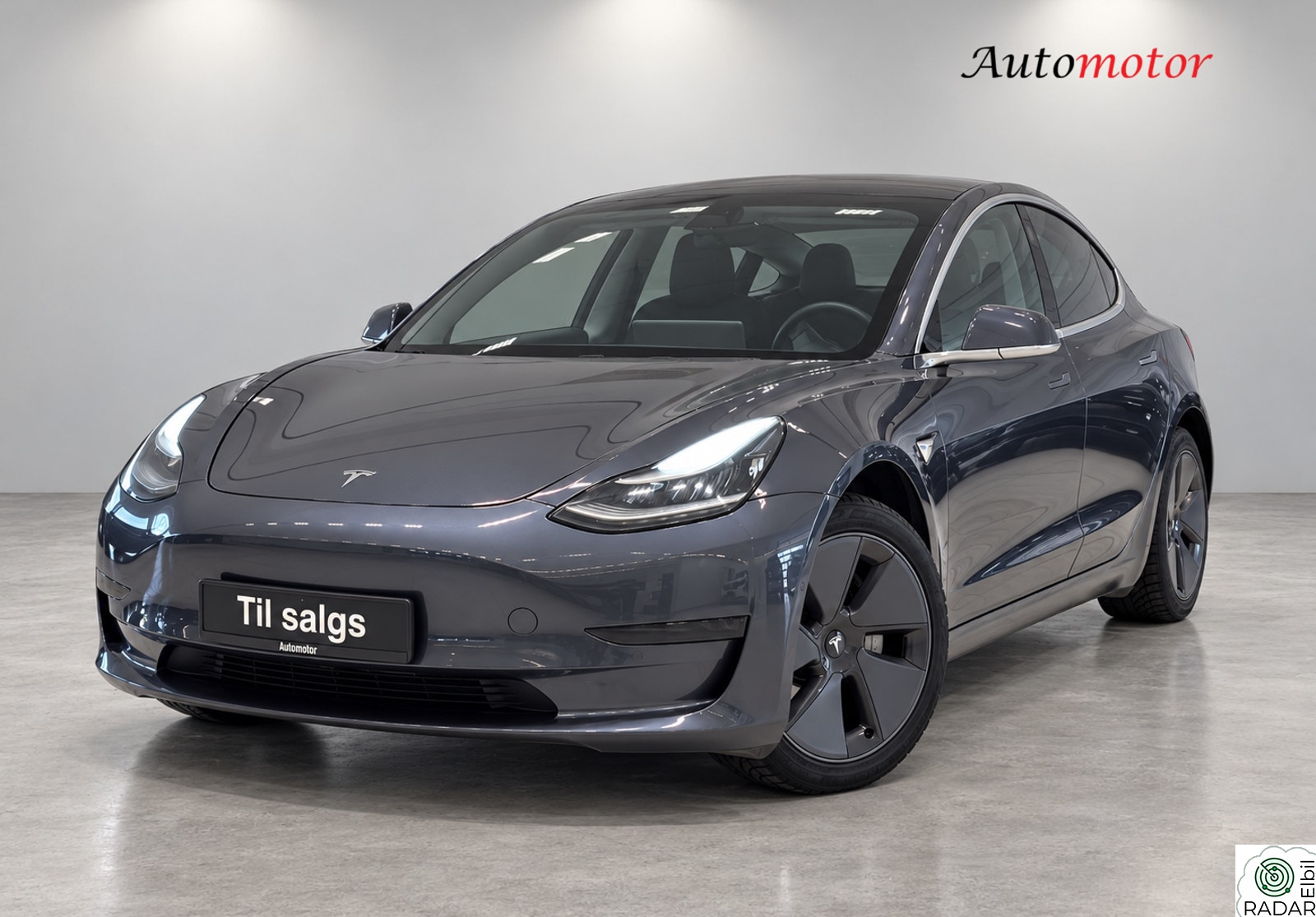 TESLA Model 3 SR+/Premium/409KM/Skinn/AP/ACC/360/DAB/Panorama/H.Feste