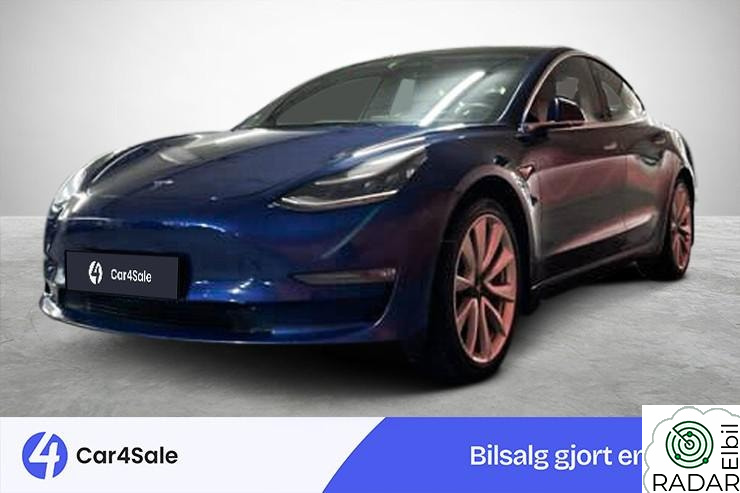 TESLA Model 3 SR+ / 415km / Skinn / Autopilot / 1 Eier / Ny EU ++