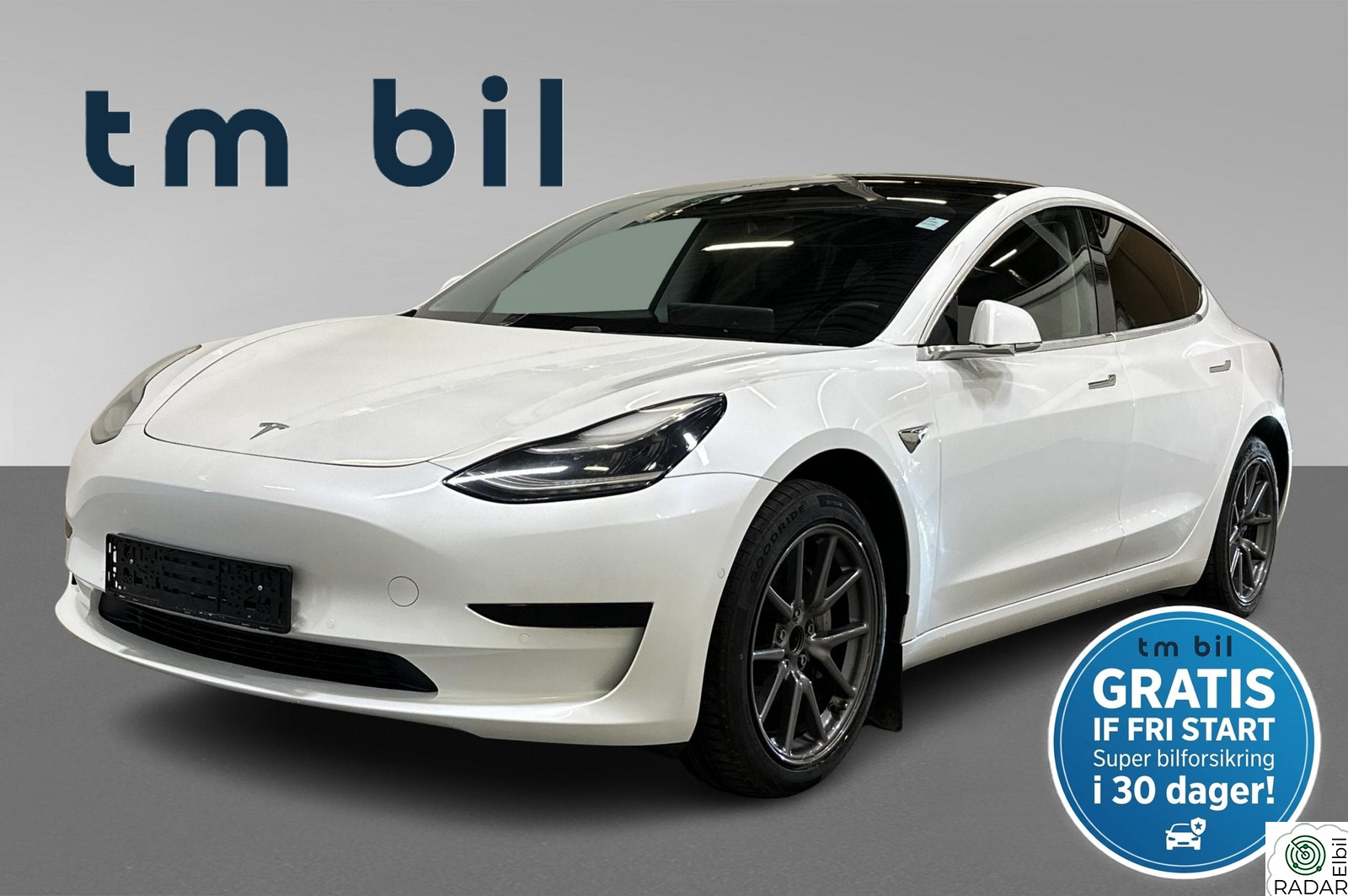 TESLA Model 3 Standard Range Plus RWD AP: AI-datamaskin EU 2028