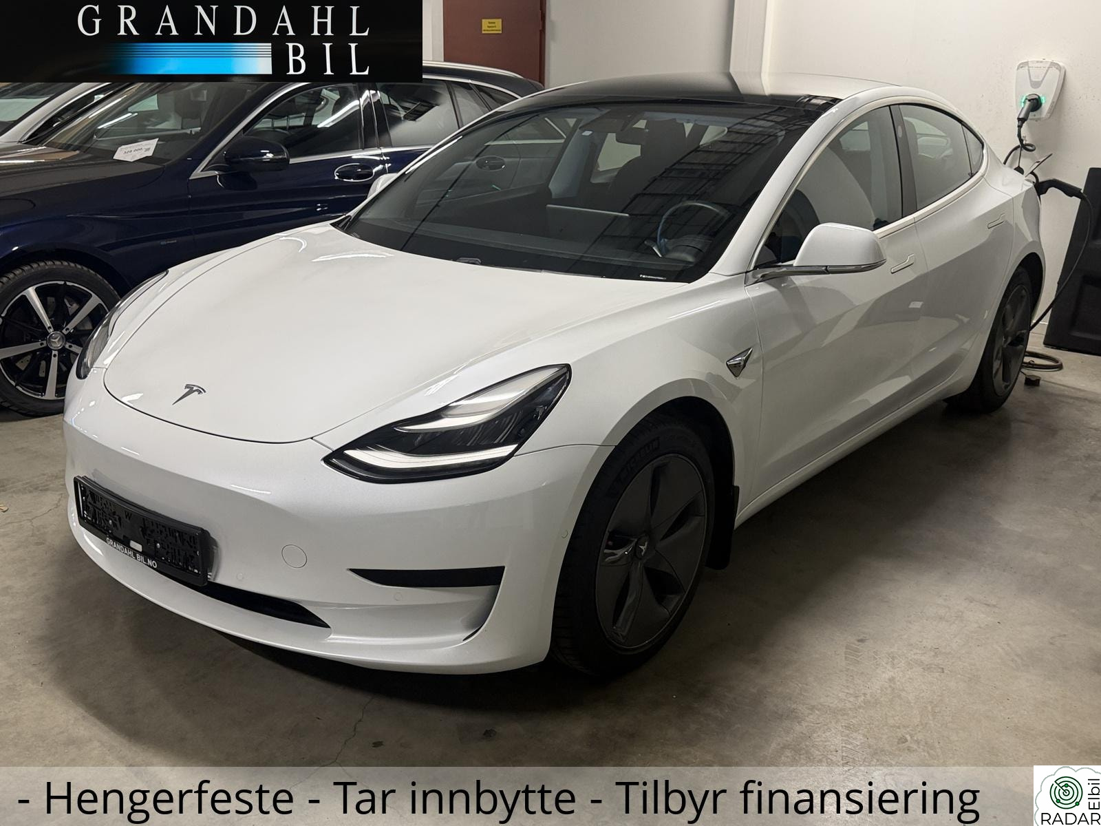 TESLA Model 3 SR - Skinn - Hengerfeste - Tar innbytte