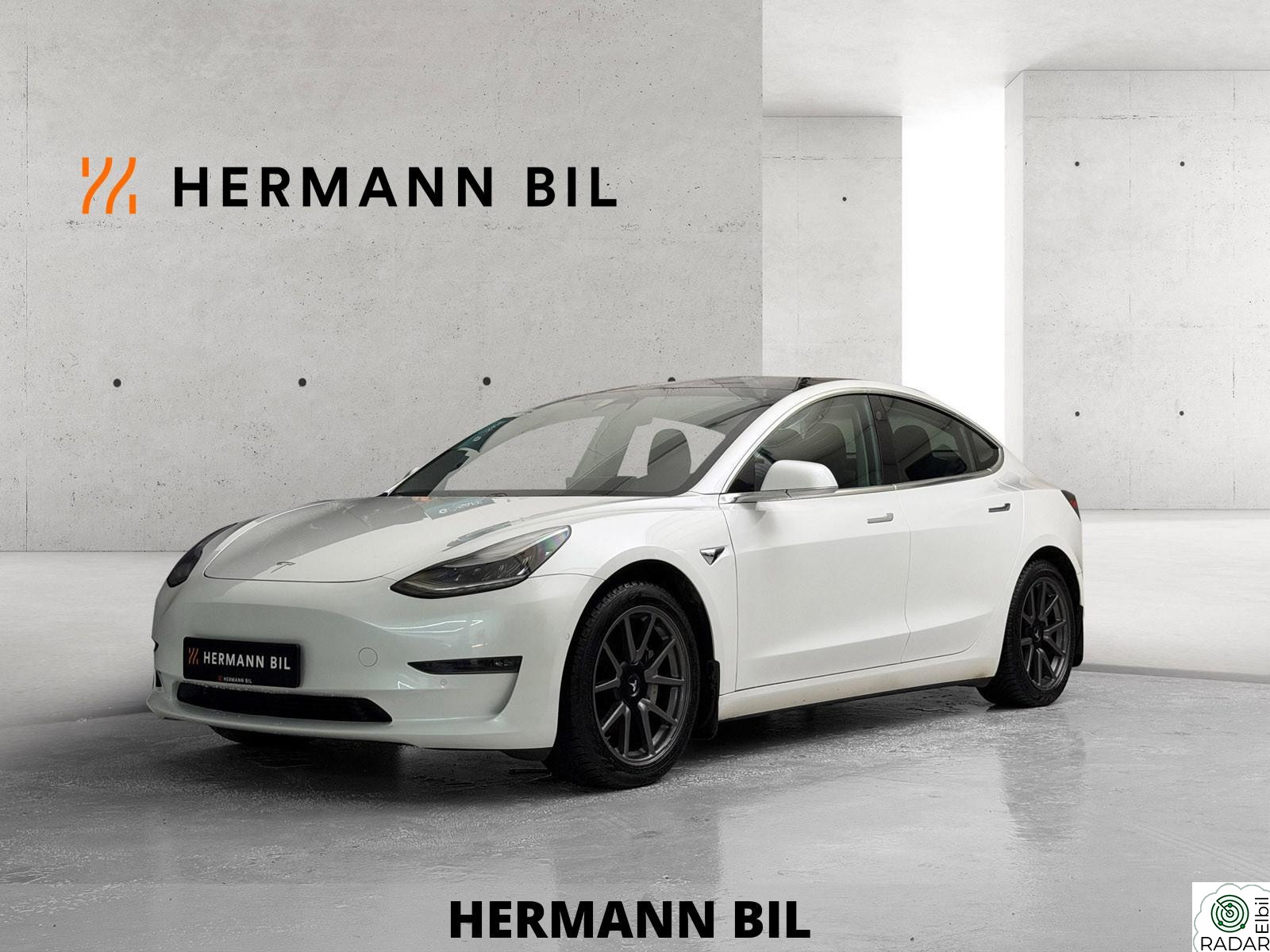 TESLA Model 3 Long Range/AWD/Norsk/ACC/LED/Glasstak