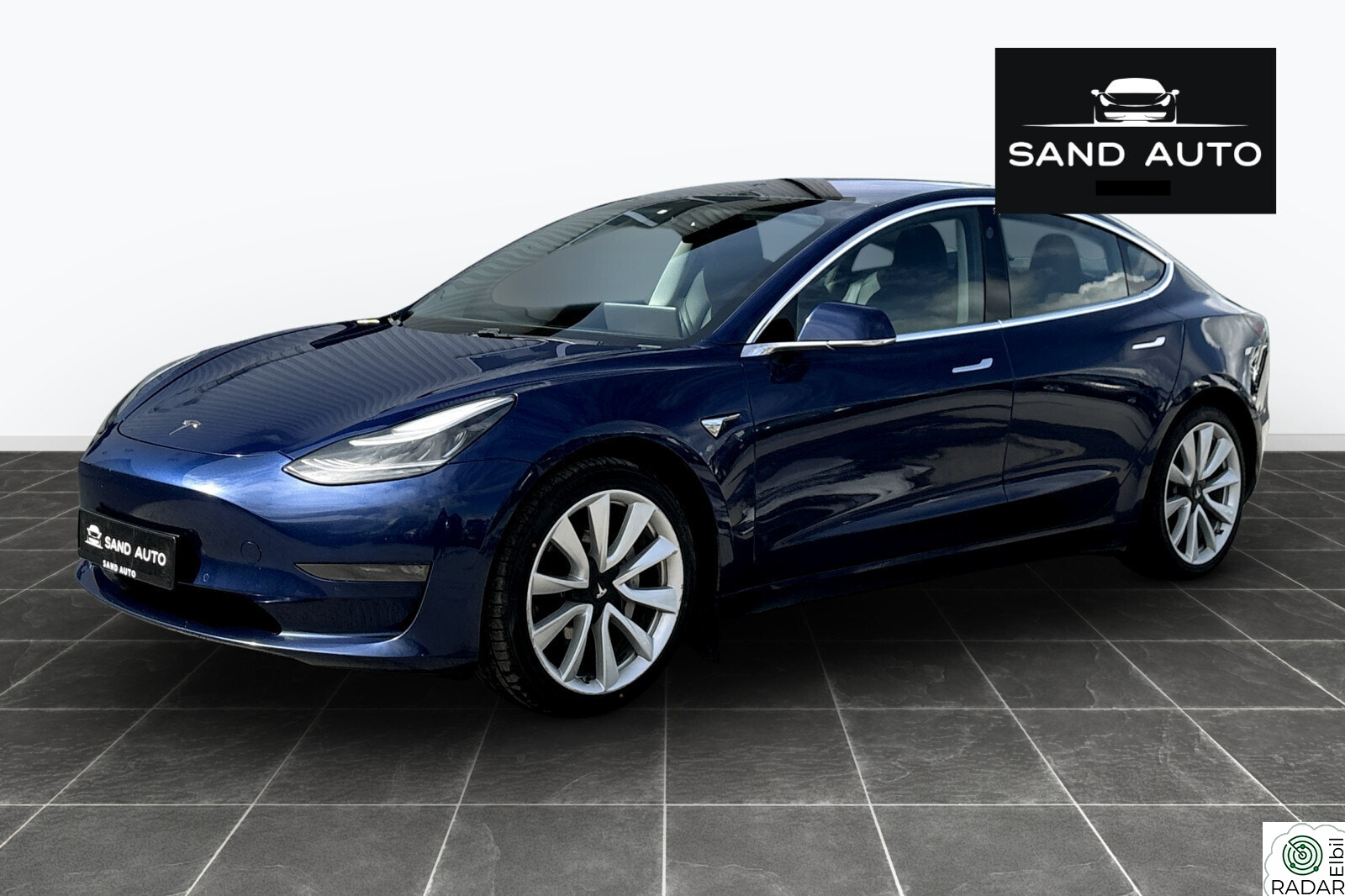 TESLA Model 3 Long Range AWD,skinn,panorama,navi,kamera,varme i seter