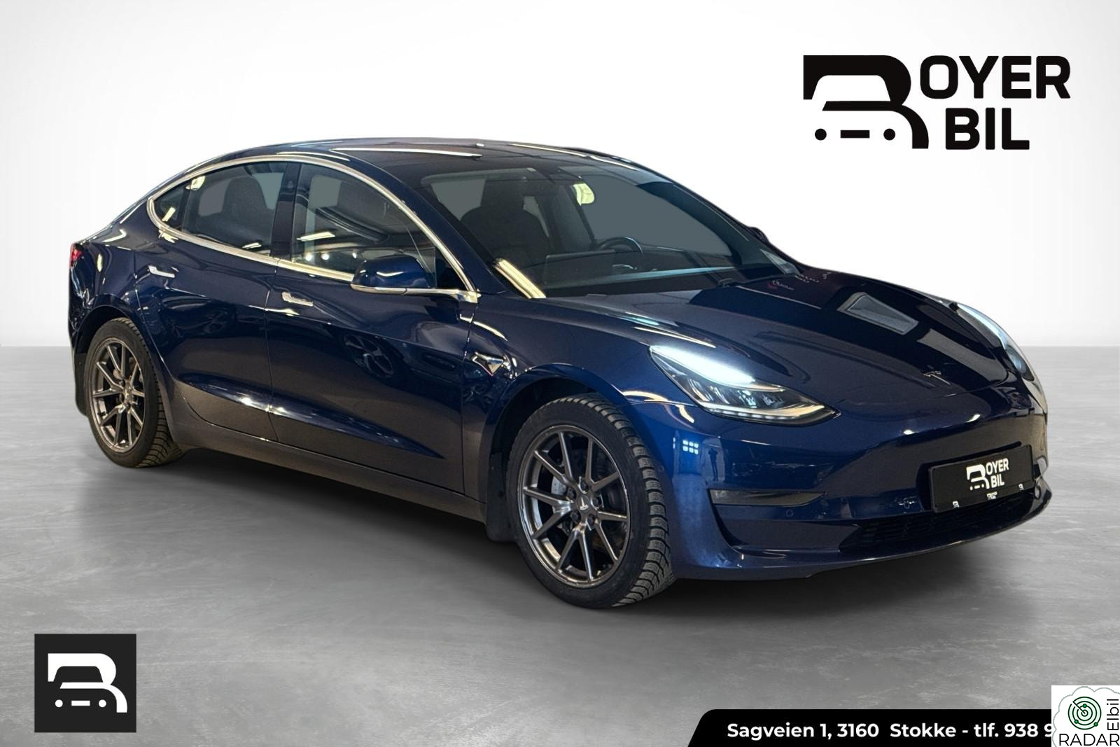TESLA Model 3 Long Range 4x4 AP 560km Premium Performance hjul 1Eier