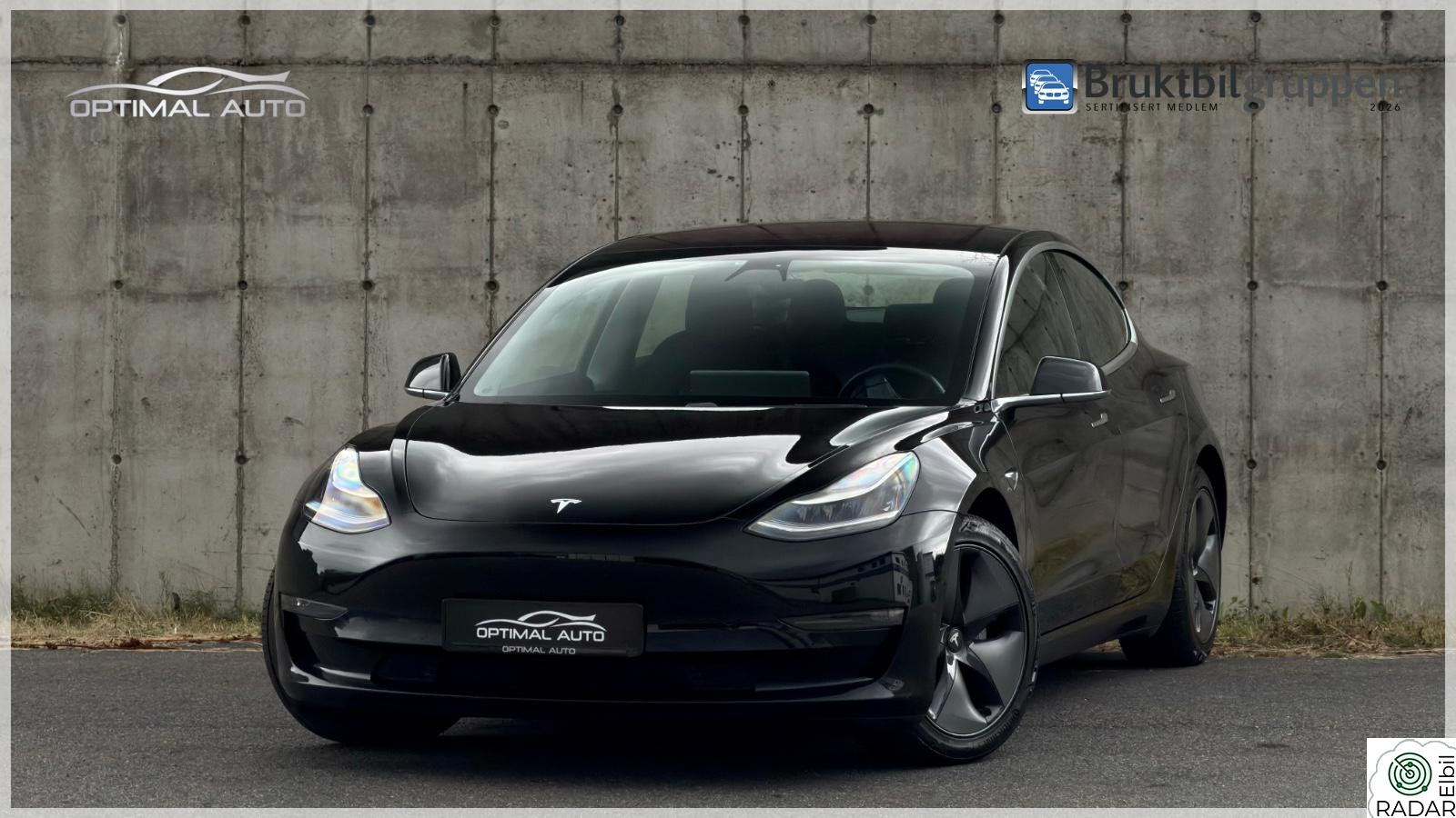 TESLA Model 3 Long Range AWD 560 Km/Skinn/LED/Panorama/EU2027