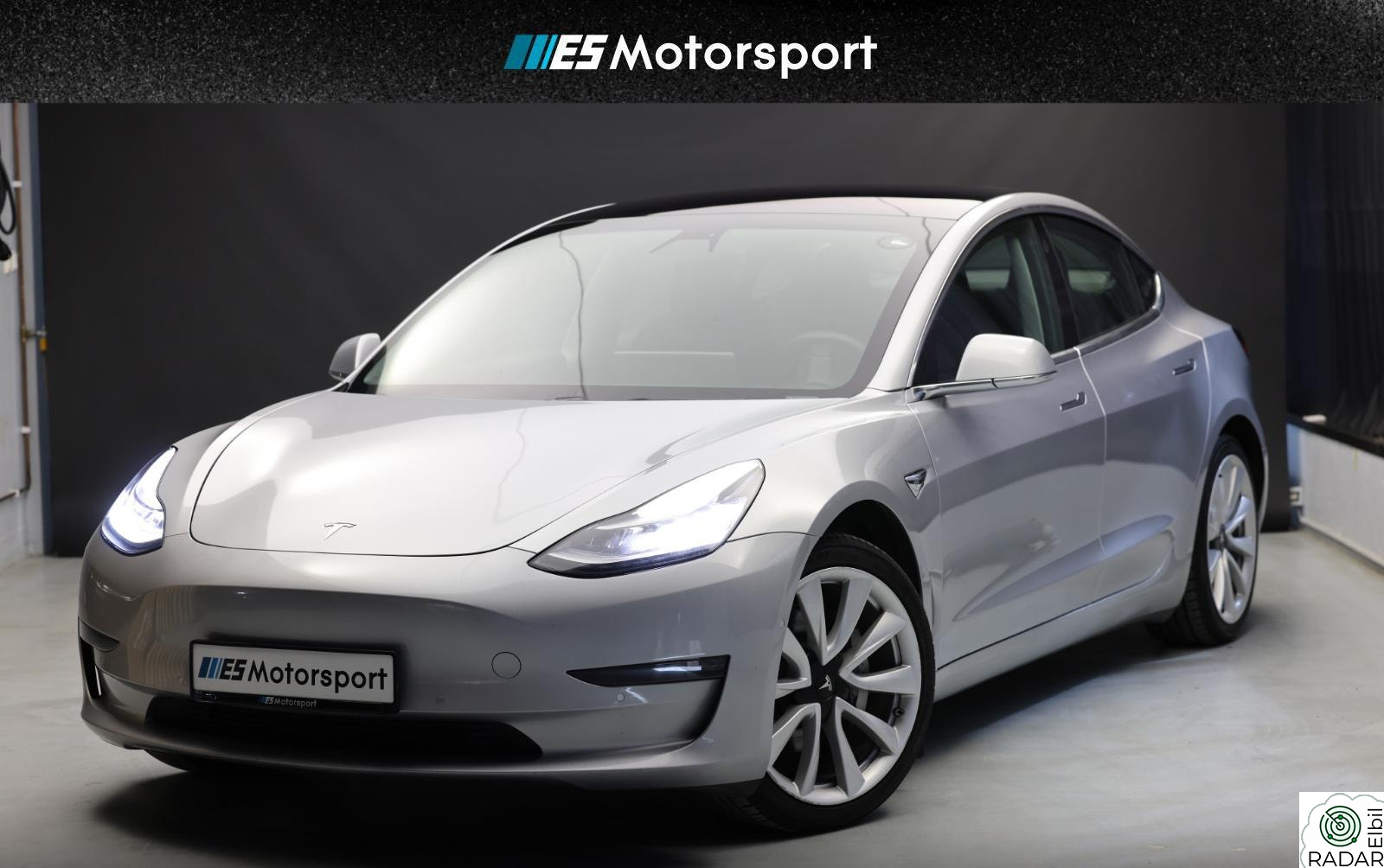 TESLA Model 3 Norsk//Long Range//AWD//Skinn//FSD//NY EU
