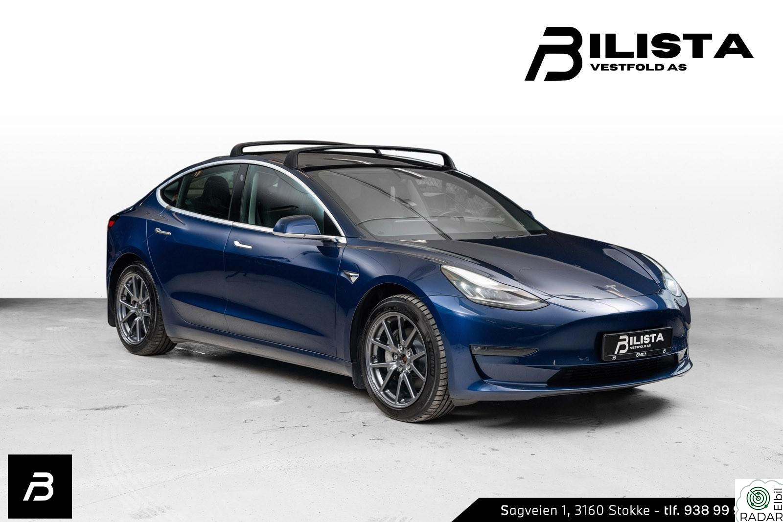TESLA Model 3 Long Range Autopilot H.Feste 560km ACC 1 Eier NY EU++