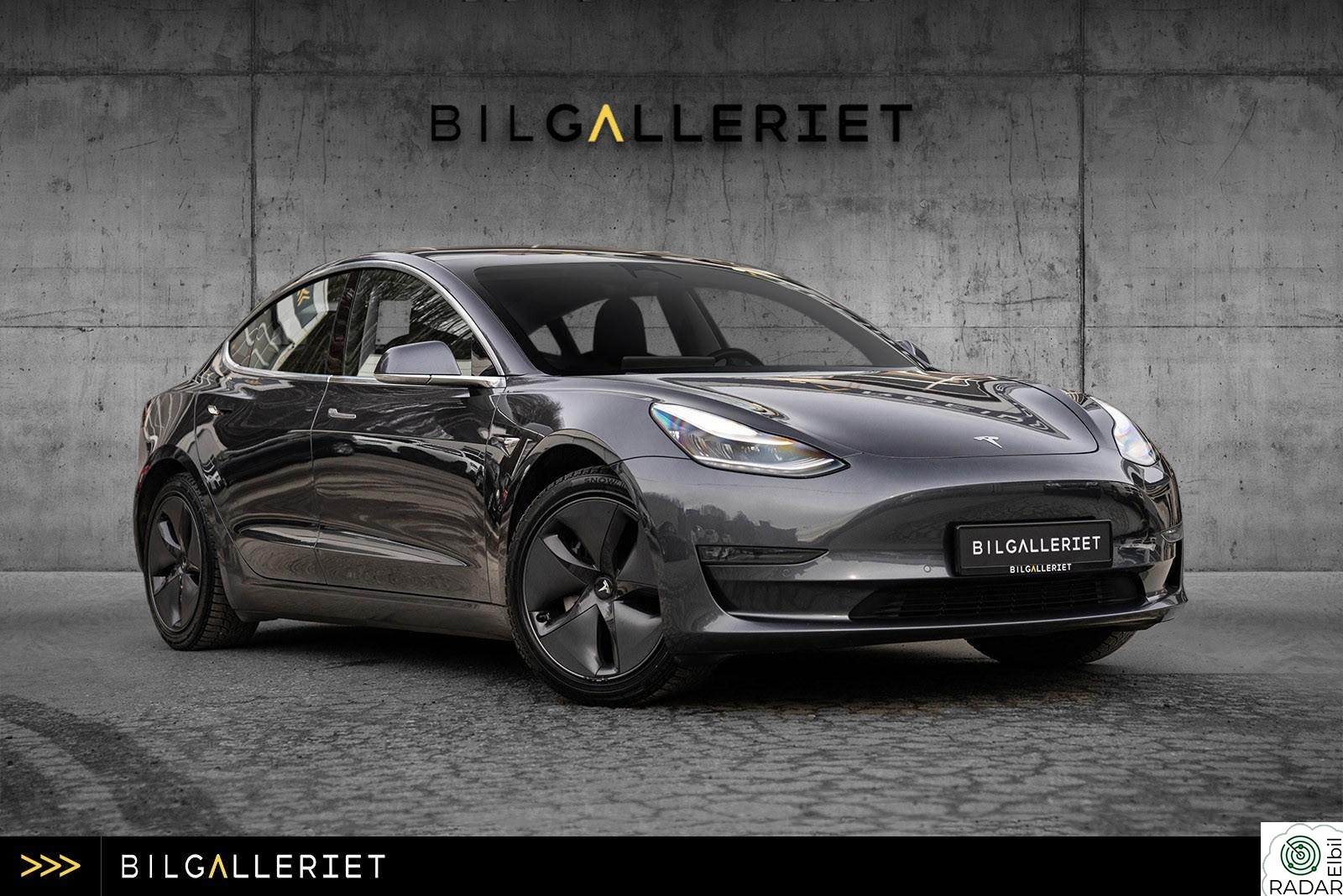 TESLA Model 3 LONGRANGE/AWD/KROK/SORT SKINN/DAB/NAVI/PANO/NY EU