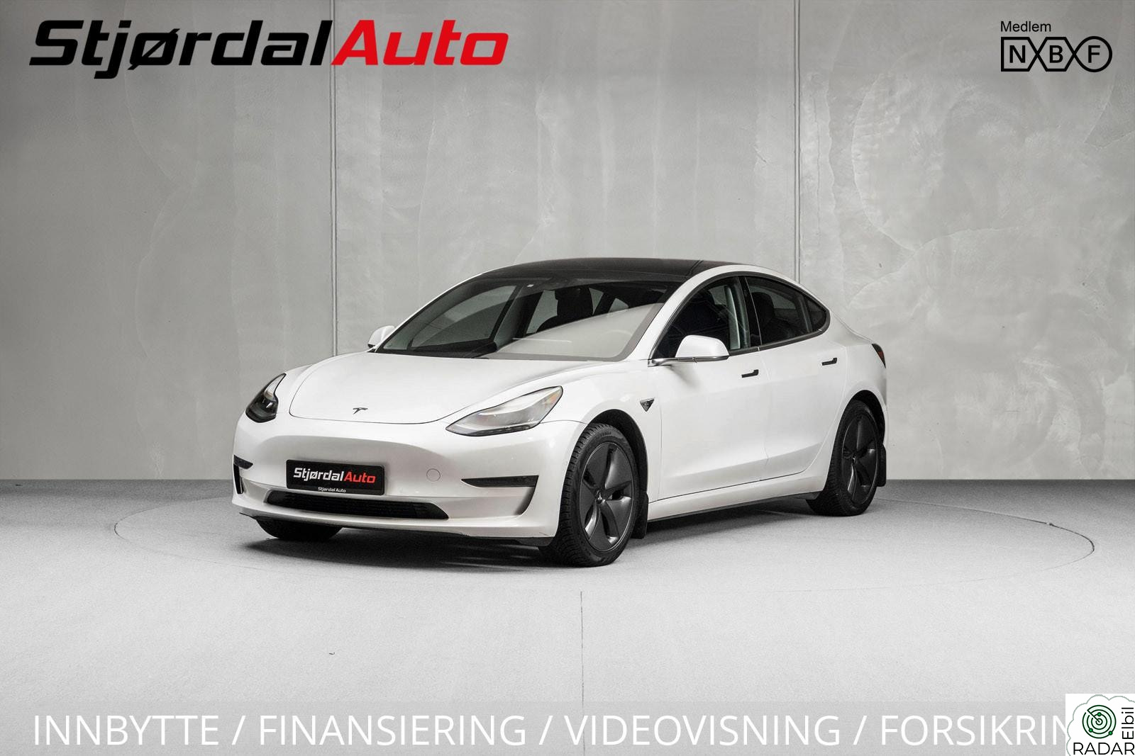TESLA Model 3 LR AWD 560km WLTP! NORSK/S+V/AP/KROK/TILSTANDSRAPPORT