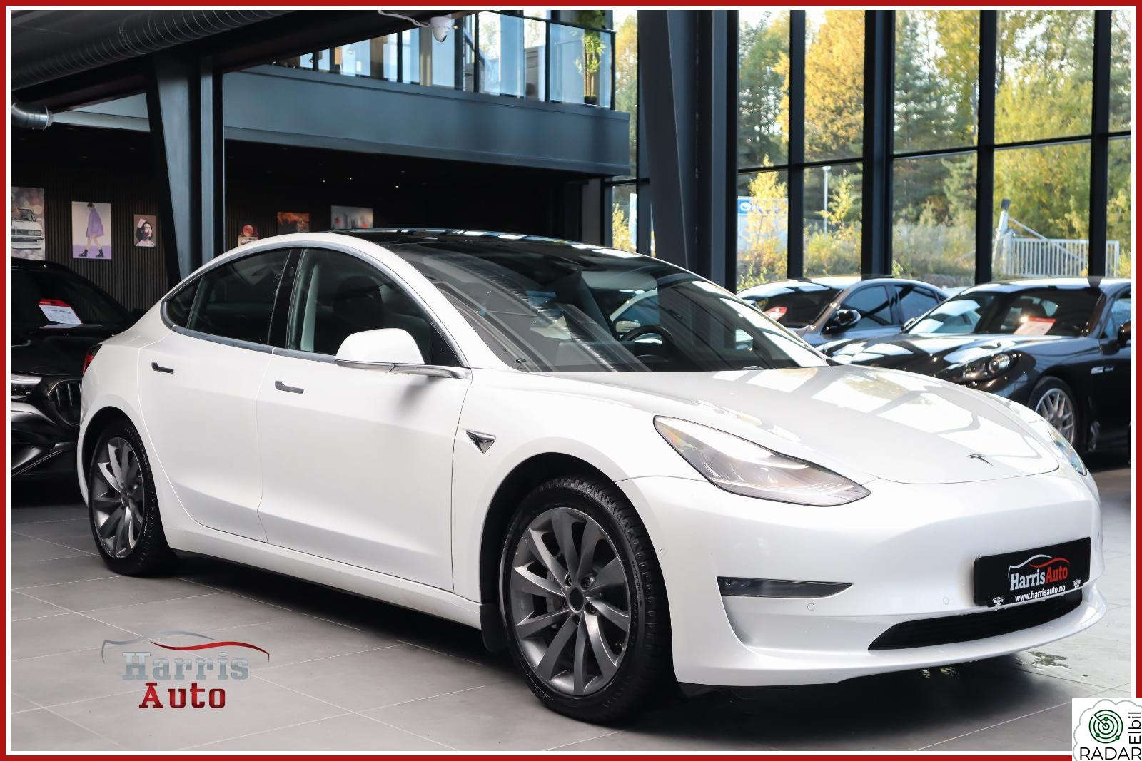TESLA Model 3 Long Range AWD Autopilot 18Aero 1Eier LAV KM!