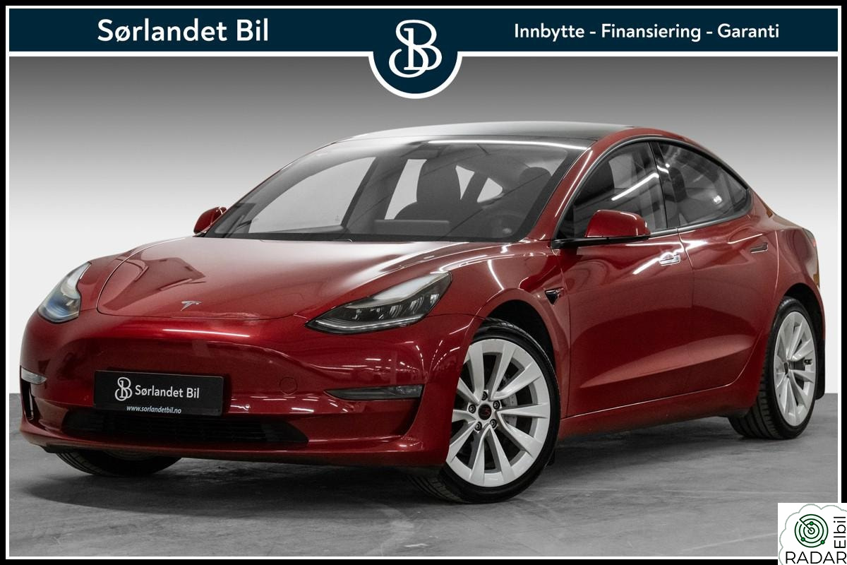 TESLA Model 3 LONG RANGE AWD / EN-EIER! / AUTOPILOT / PREMIUM / SKINN
