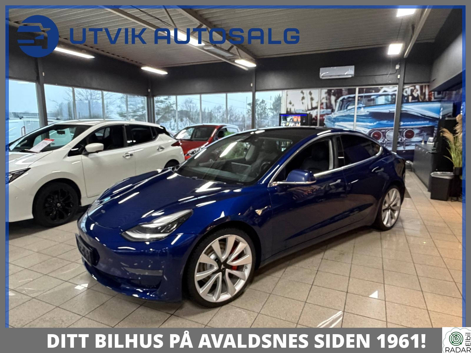 TESLA Model 3 PERFORMANCE 4X4 530KM WLTP/SKINN/PANORAMA/AUTOPILOT++