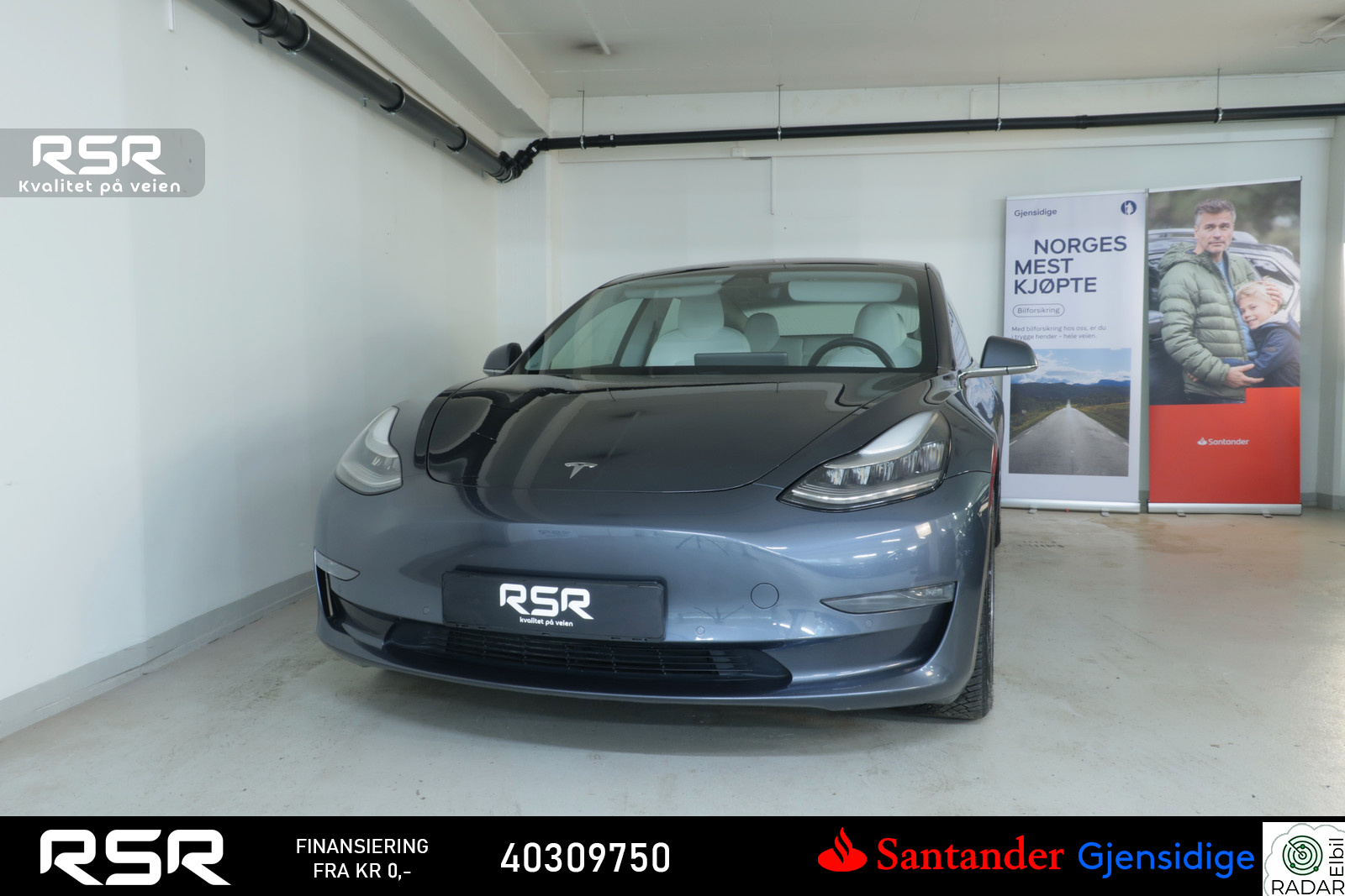 TESLA Model 3 Long Range AWD - 10 MND Garanti! - Finans!