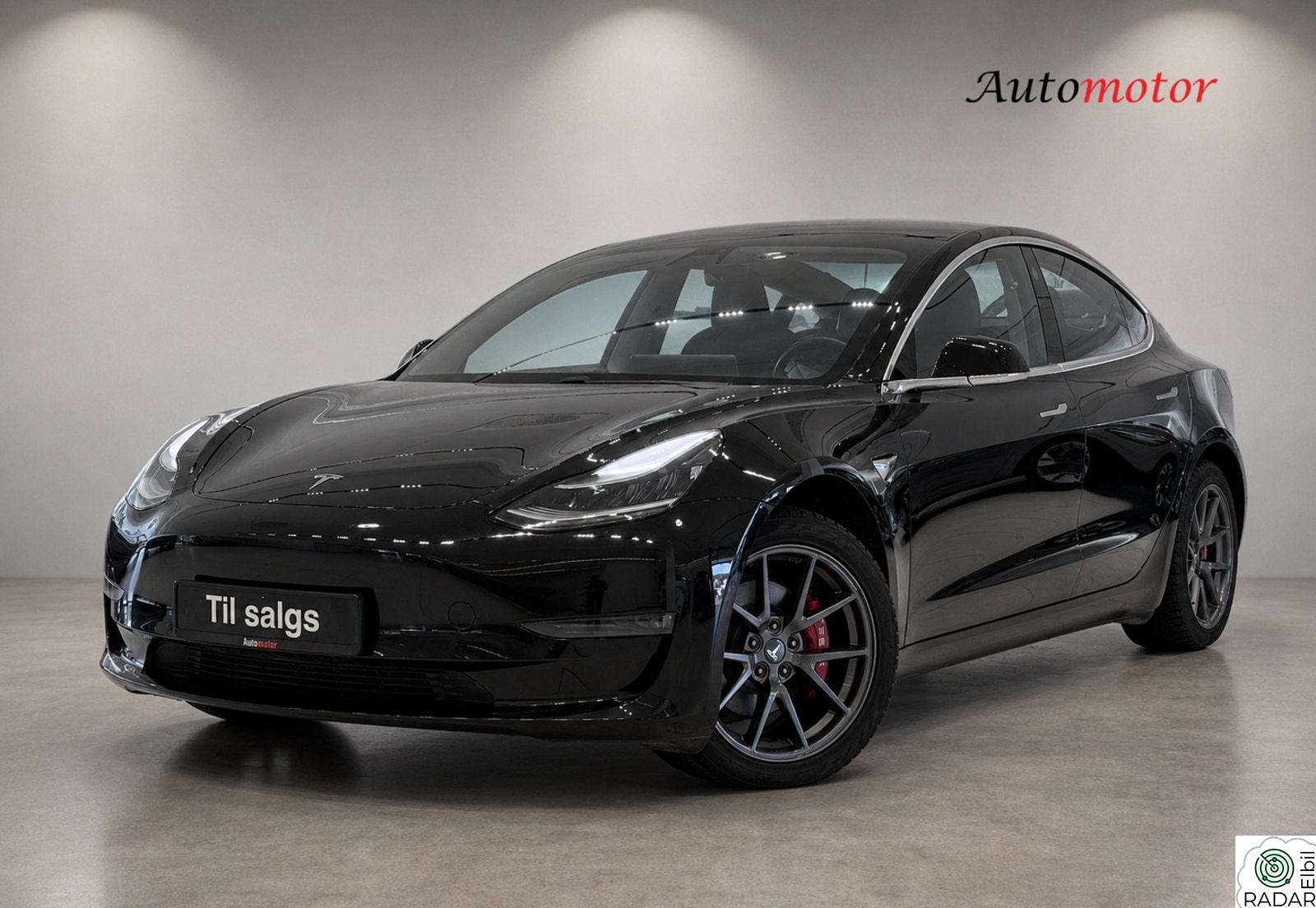 TESLA Model 3 Long Range/560KM/4X4/Skinn/Navi/ACC/Pano/DAB/AP/1 Eier