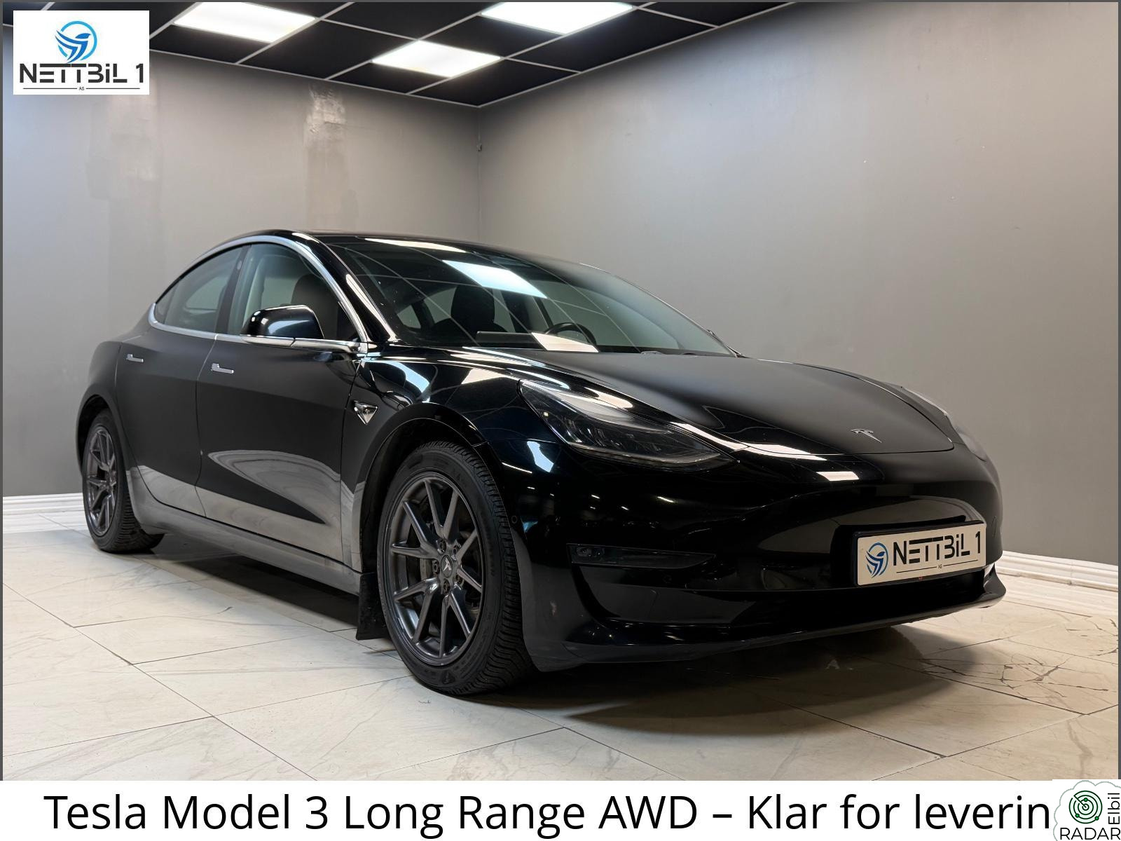 TESLA Model 3 Tesla Model 3 Long Range AWD - Klar for levering