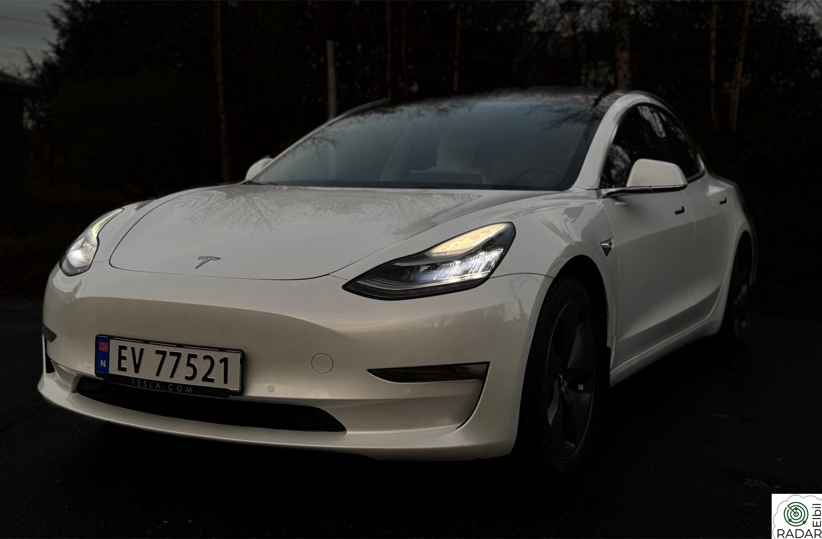 TESLA Model 3 Long Range AWD, 560km, EU til 2027