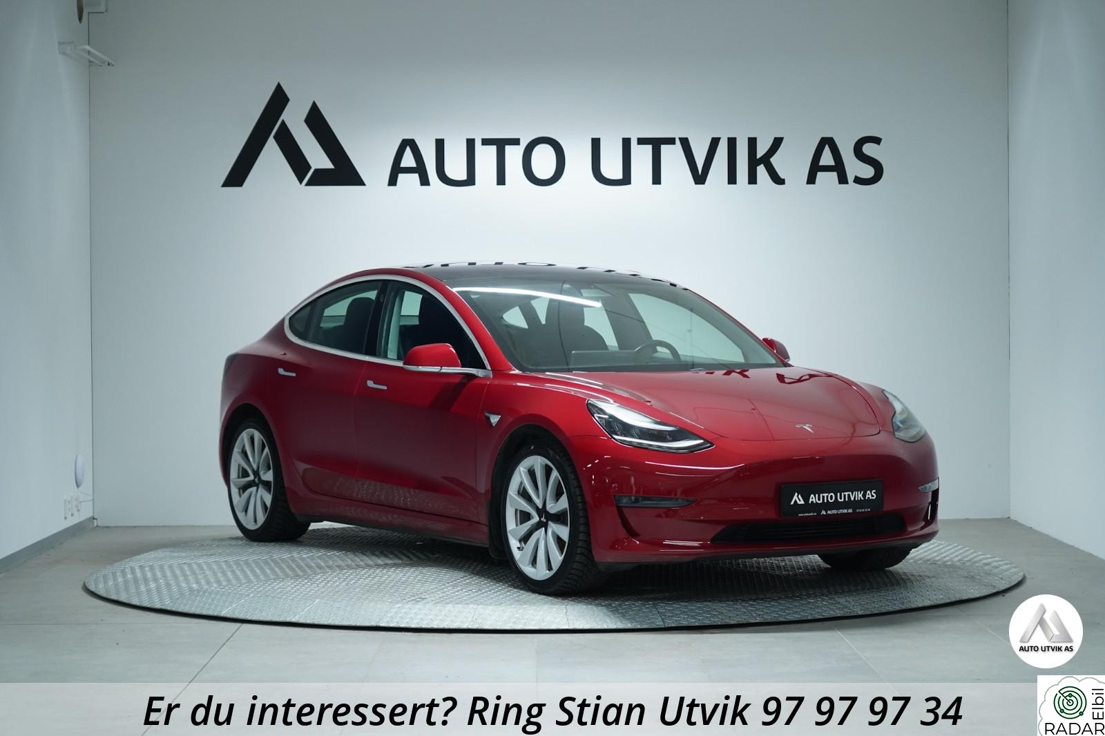 TESLA Model 3 LONG RANGE/1 EIER/AWD/AUTOPILOT/KROK/79kWh/560KM