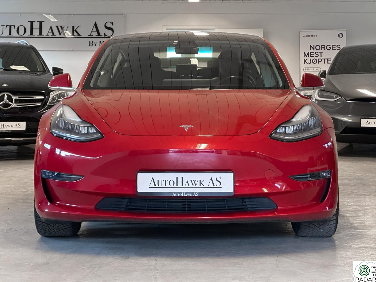 TESLA Model 3 LongRange Premium/A.Pilot/360Kamera/Skinn/Panorama/HiFi