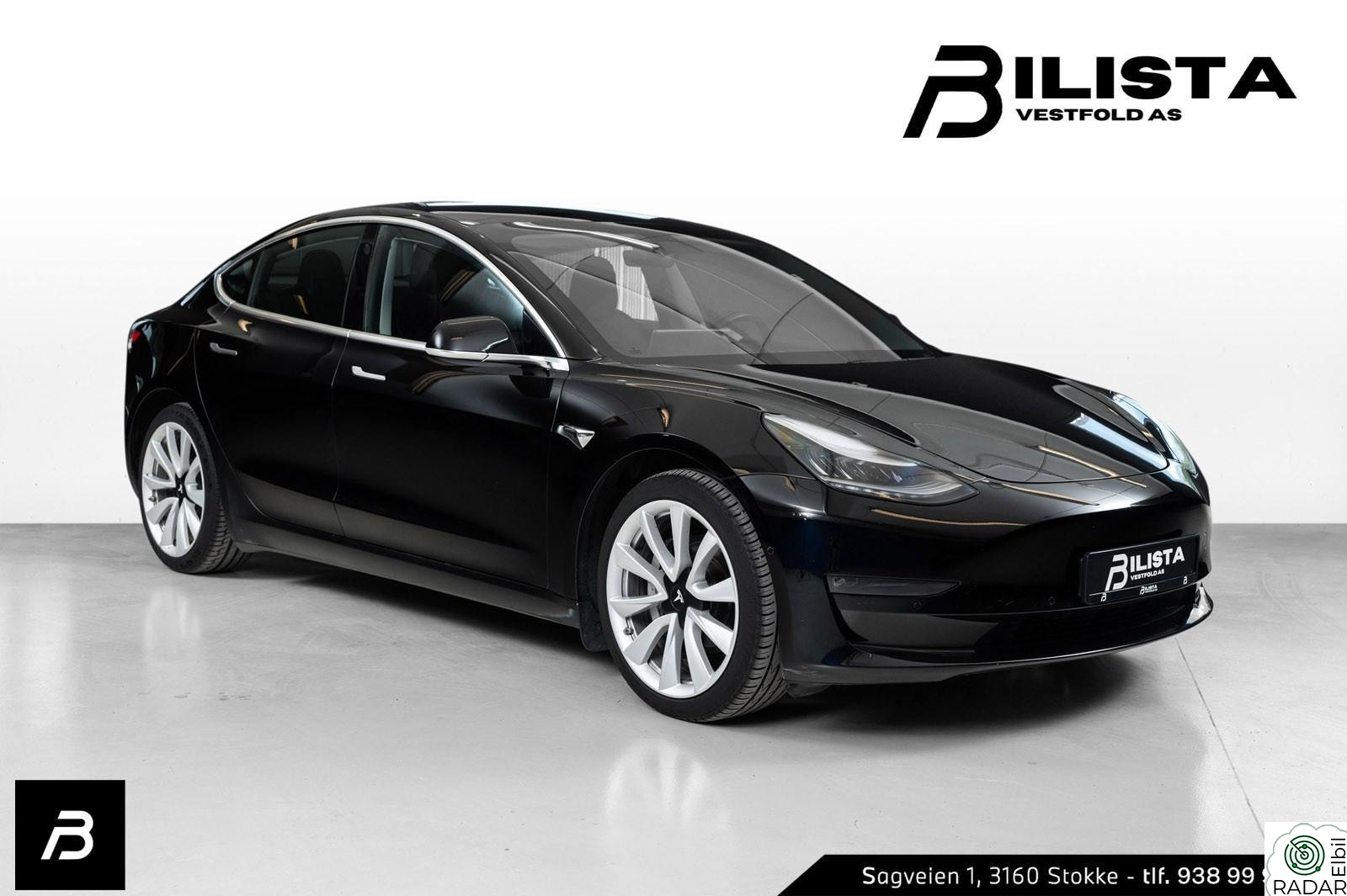 TESLA Model 3 Long Range Premium 560km Premium 2x19" NY EU 1 EIER!++