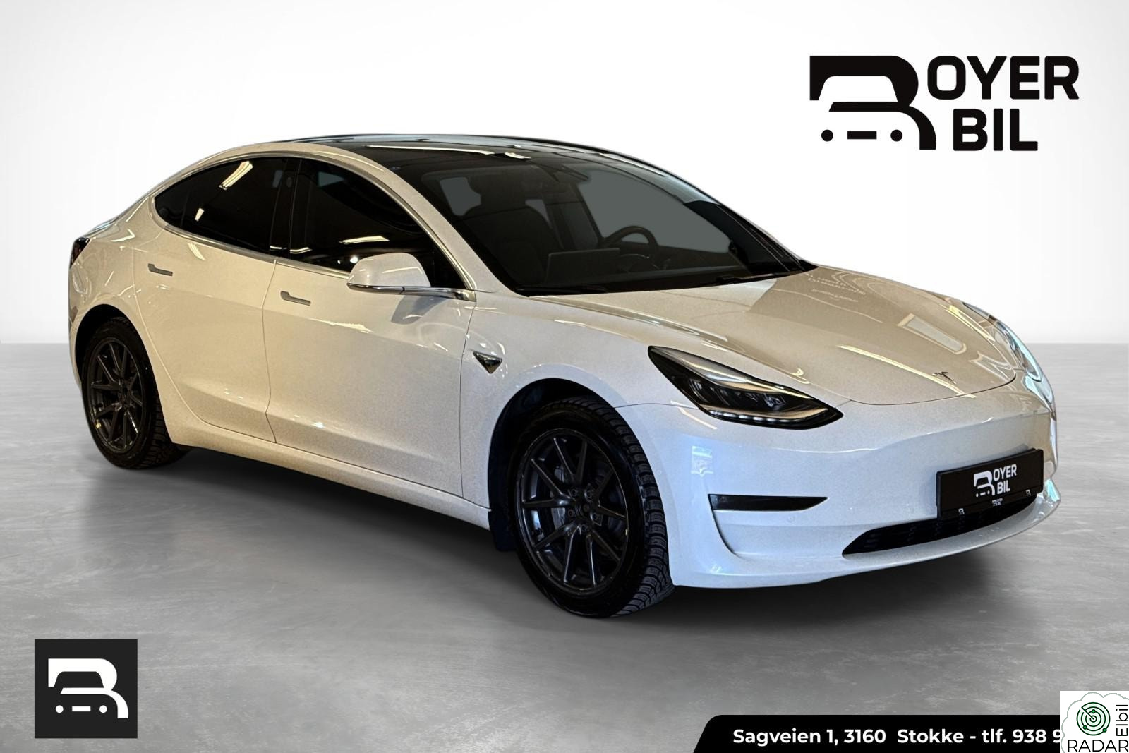 TESLA Model 3 Long Range AP 560km Full PPF 4x4 Ny EU 1 Eier Premium++