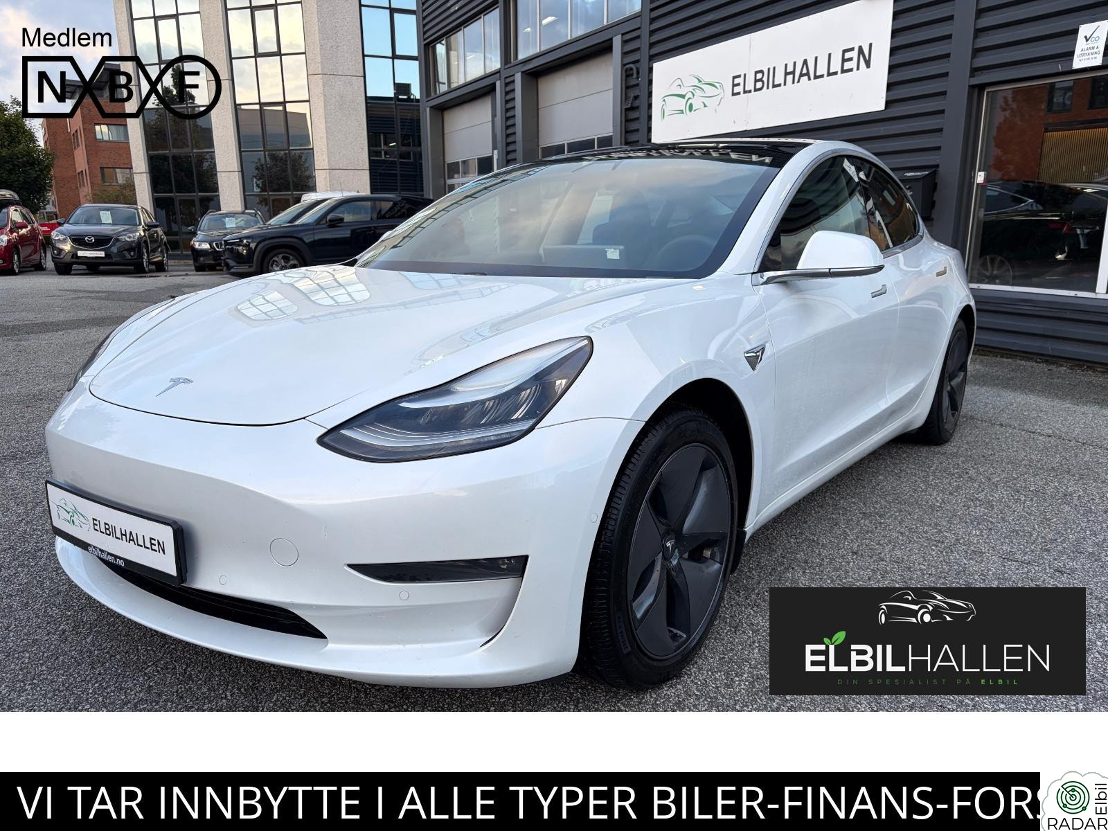 TESLA Model 3 LONG RANGE/4WD/PREMIUM/AP/KROK/EU GODKJENT AUGUST 2026+
