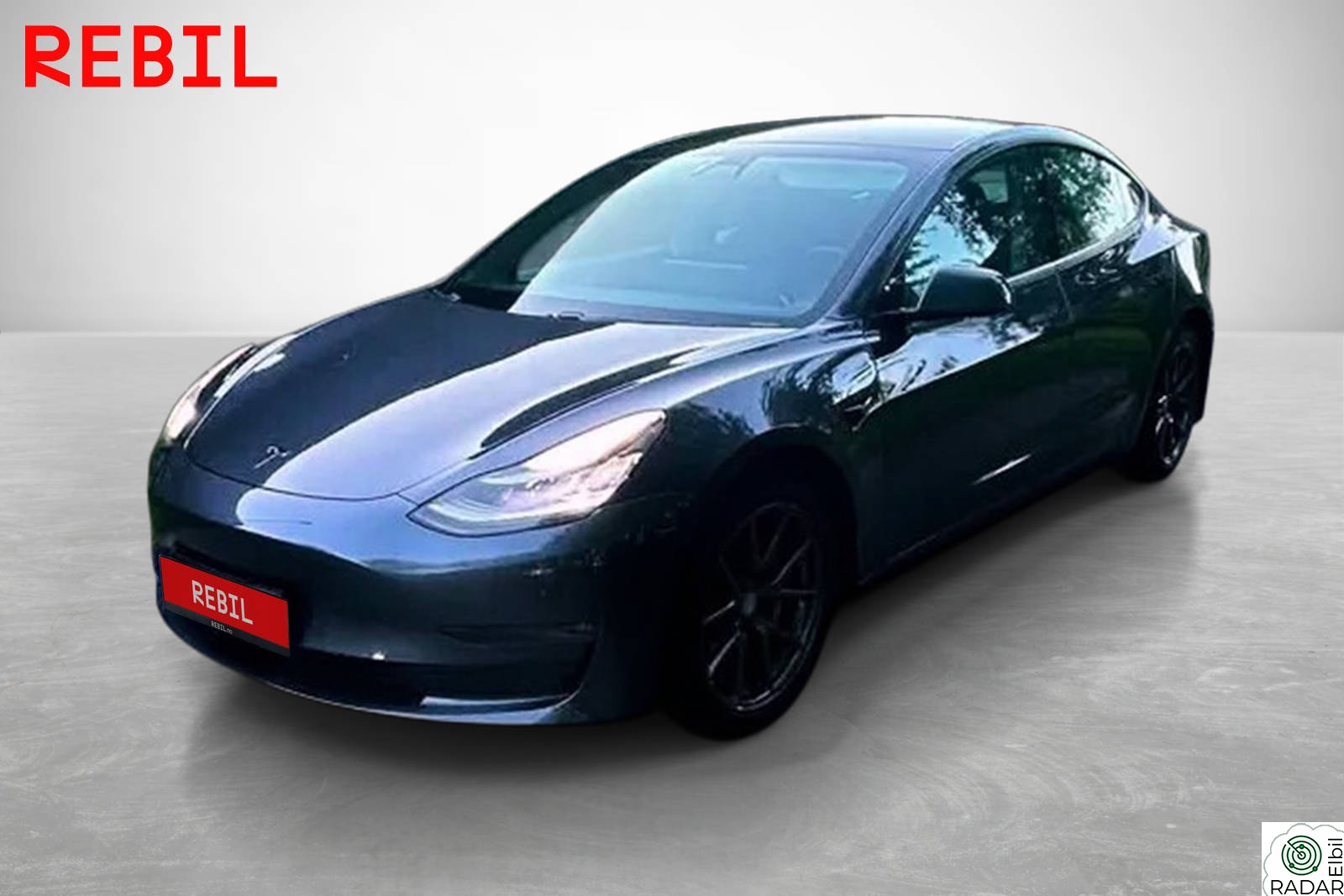 TESLA Model 3 LongRange/Hengerfeste/Varmepumpe/MCU2/Skinn