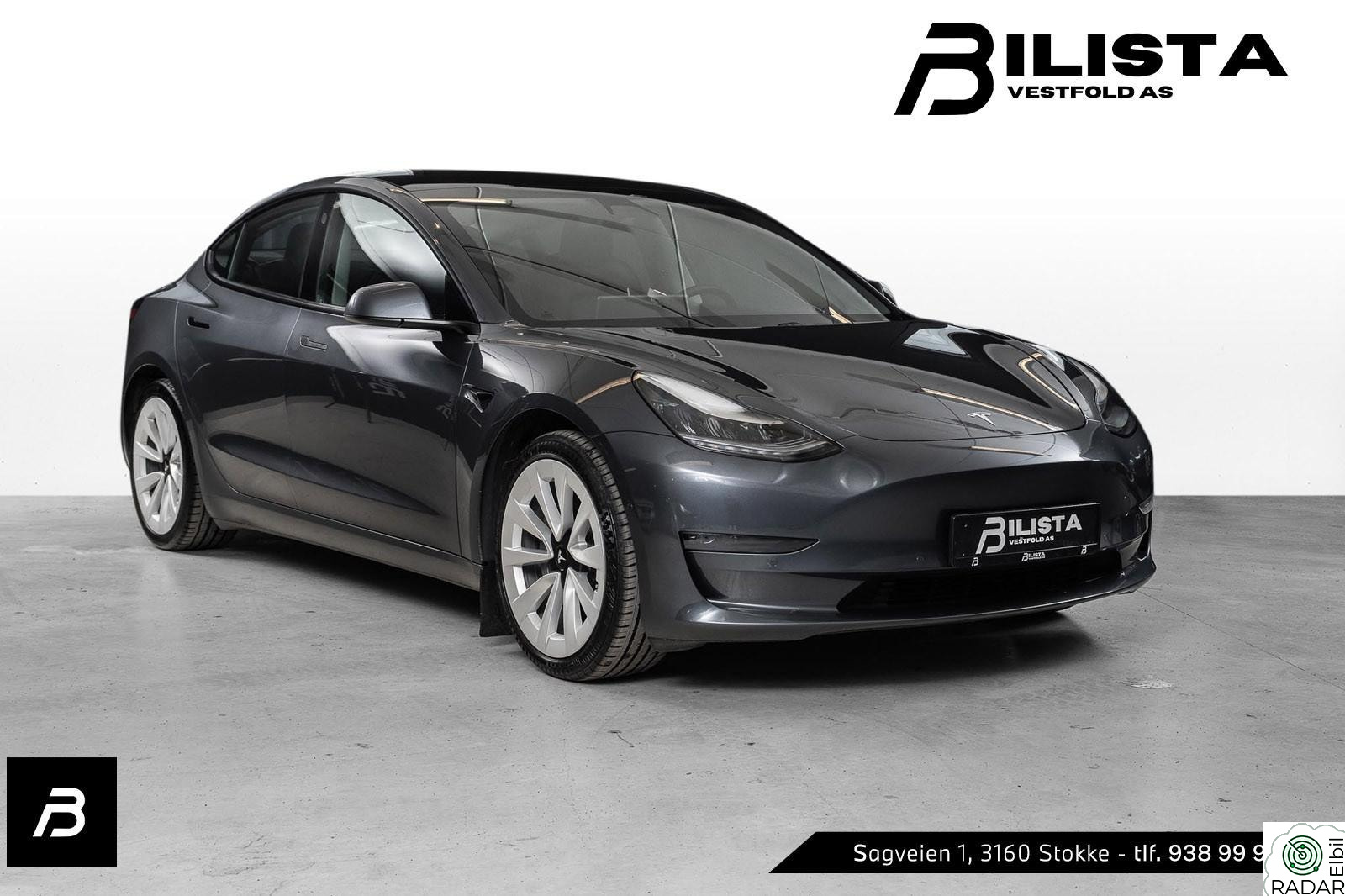 TESLA Model 3 Long Range Facelift Krok V.Pumpe 19" Felger Premium++