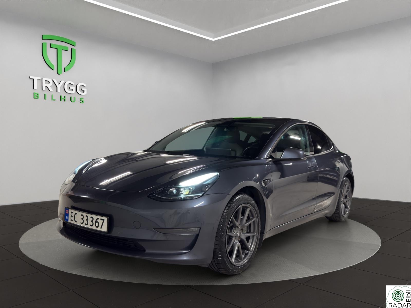 TESLA Model 3 Long Range AWD / Ny-EU / Nye Dekk / Krok / Garanti
