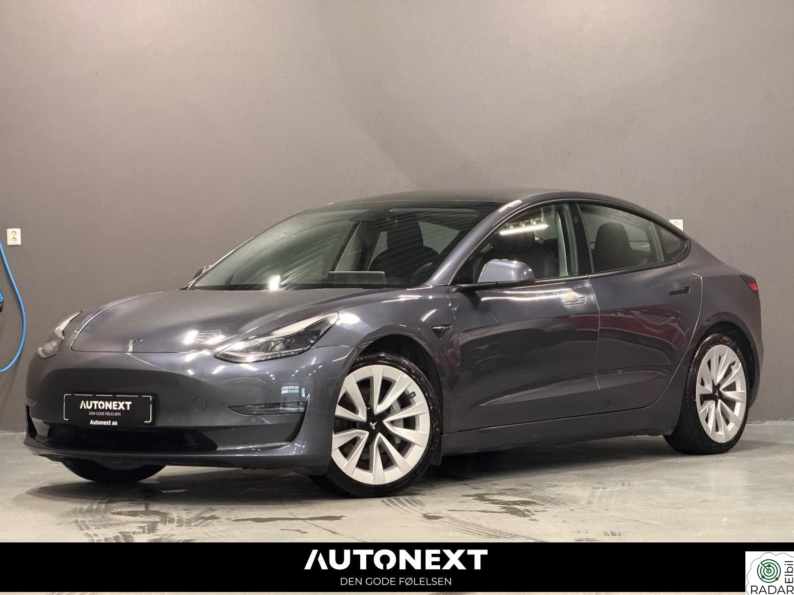 TESLA Model 3 AWD LONG RANGE/PREMIUM/HENGERFESTE/PERF-HJUL/1EIER