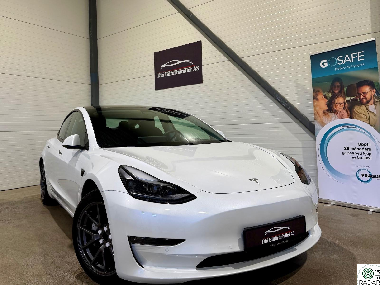 TESLA Model 3 Long Range AWD Facelift/Varmepumpe/Ryggekamera/Garanti