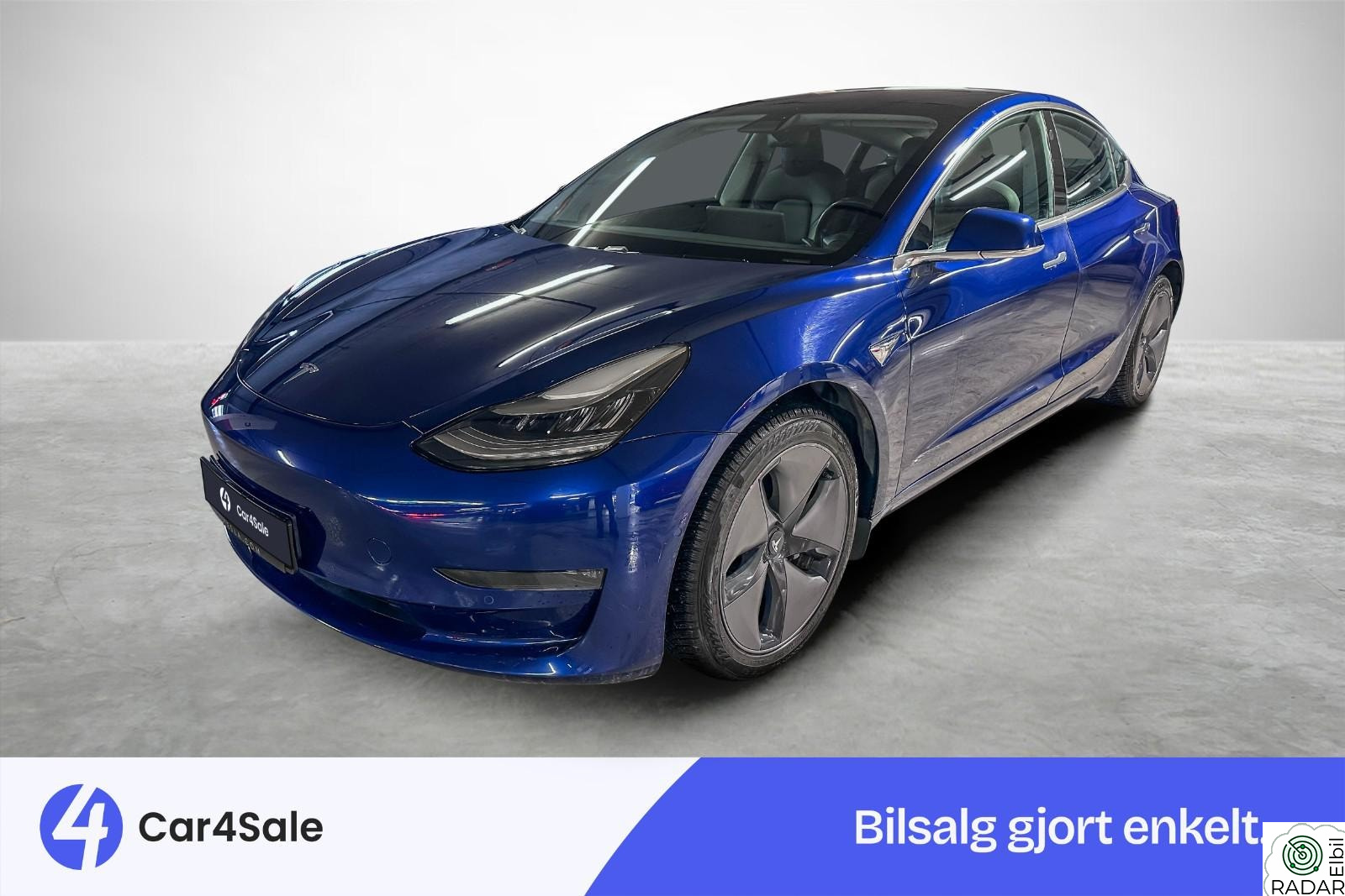 TESLA Model 3 Long Range AWD 560km Lav KM / 1 Eier / AP / Premium ++